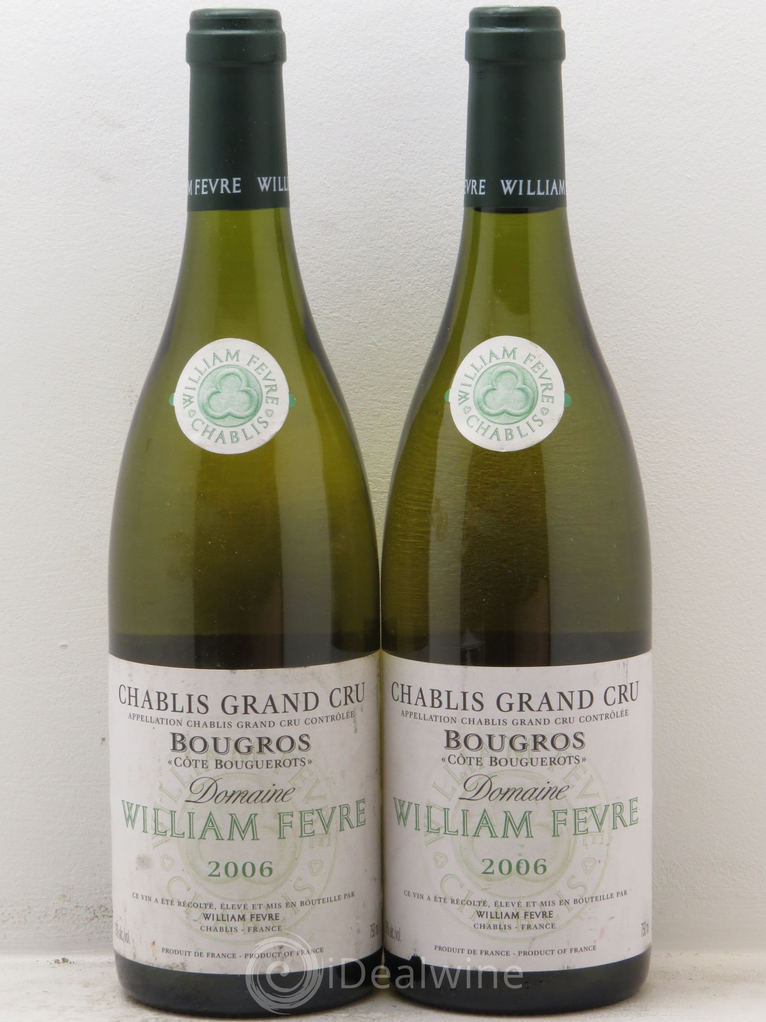 Chablis Grand Cru Bougros William Fèvre 2006 - Lot de 2 bouteilles - 0