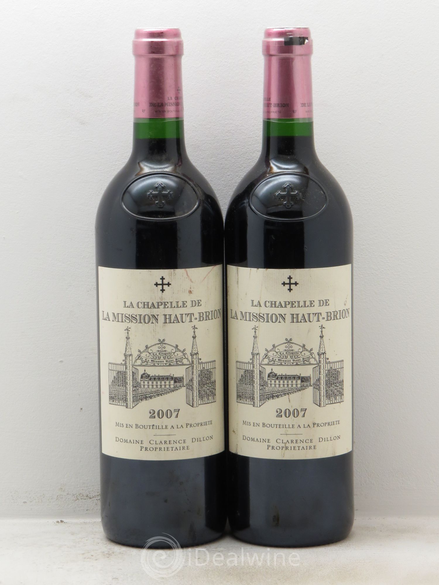La Chapelle de La Mission Haut-Brion Second Vin 2007 - Lot de 2 bouteilles - 0