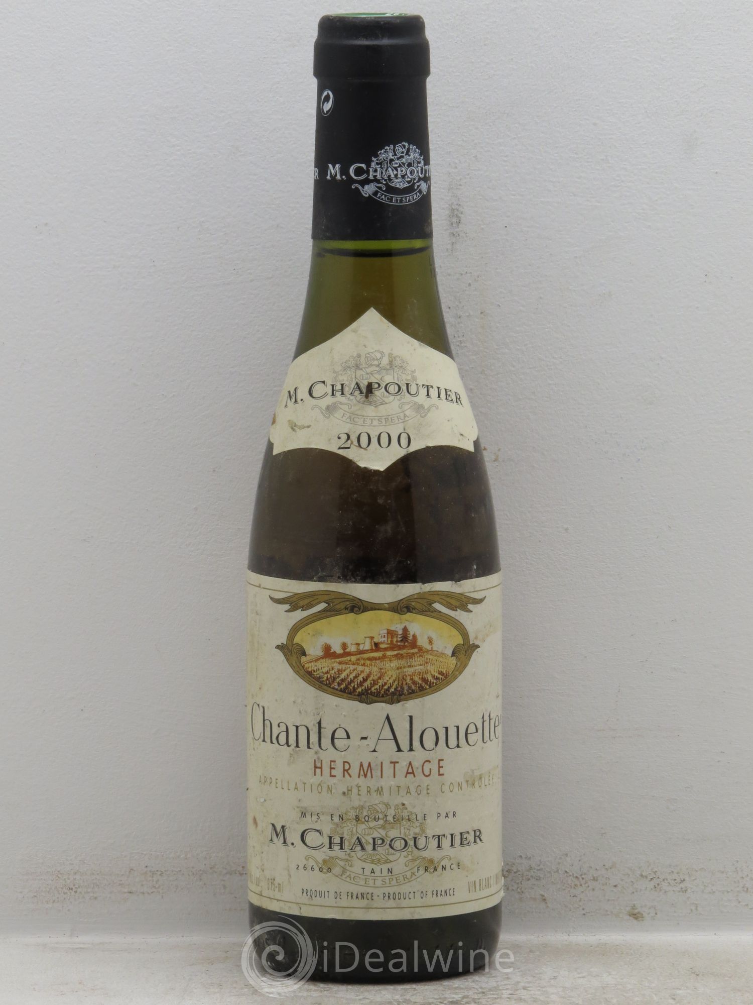 Hermitage Chante Alouette Chapoutier 2000 - Posten von 1 Demi-Flasche - 0