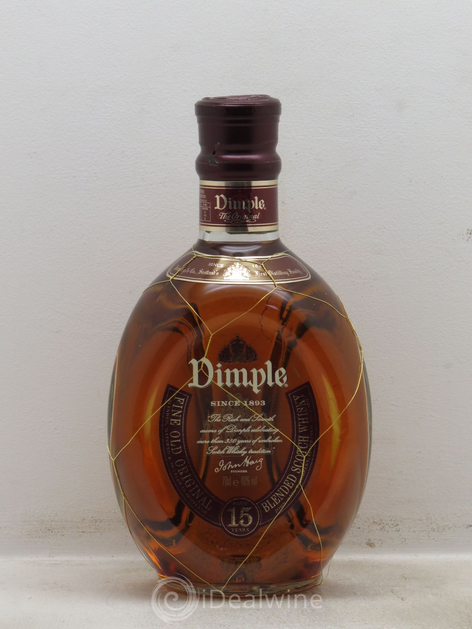 Whisky Dimple 15 ans (40°) - Posten von 1 Flasche - 0