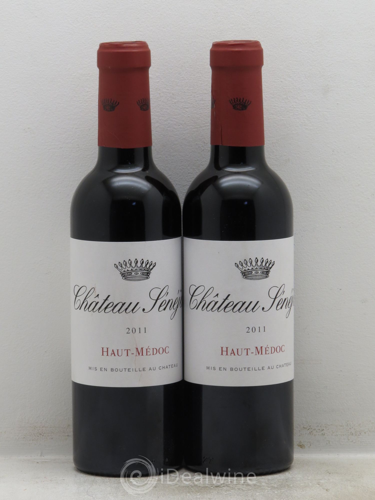 Château Sénejac Cru Bourgeois 2011 - Lot de 2 demi bouteilles - 0
