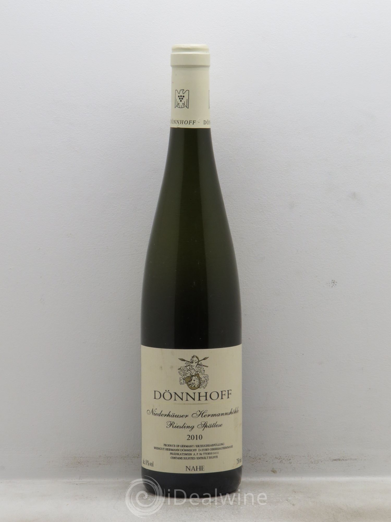 Riesling Donnhoff Niederhauser Hermannschole Riesling Spatlese 2010 - Posten von 1 Flasche - 0