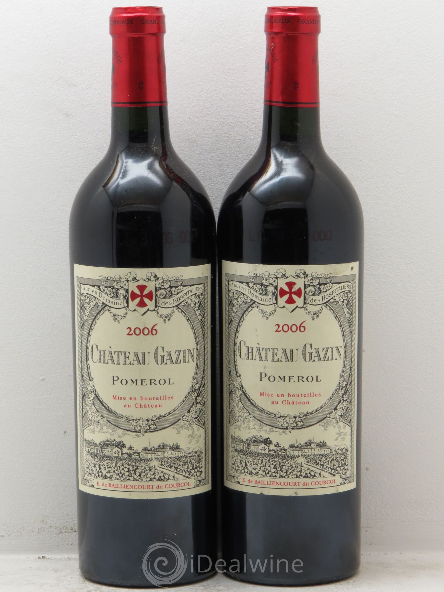 Château Gazin 2006 - Lot de 2 bouteilles - 0
