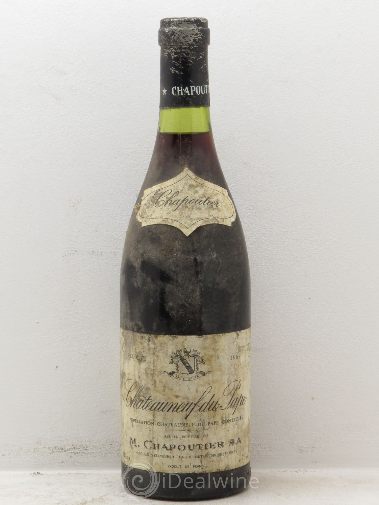 Châteauneuf-du-Pape 1969 - Lot de 1 bouteille - 0