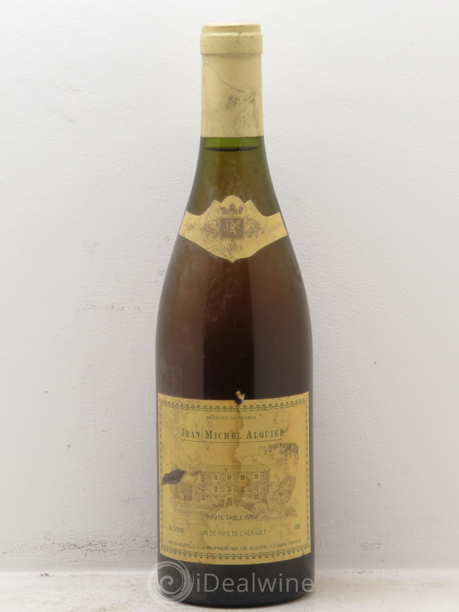 Pays d'Hérault JM.Alquier 2003 - Posten von 1 Flasche - 0