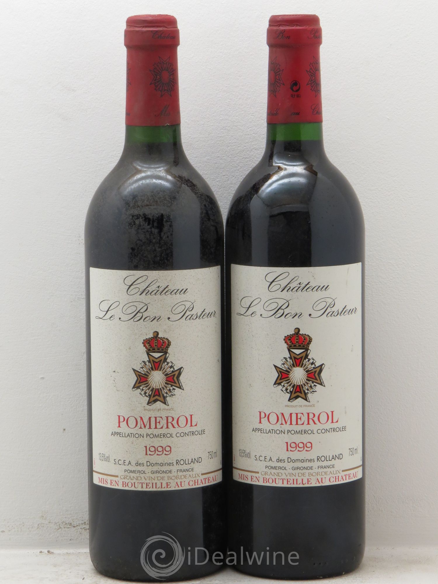 Château le Bon Pasteur 1999 - Lot de 2 bouteilles - 0