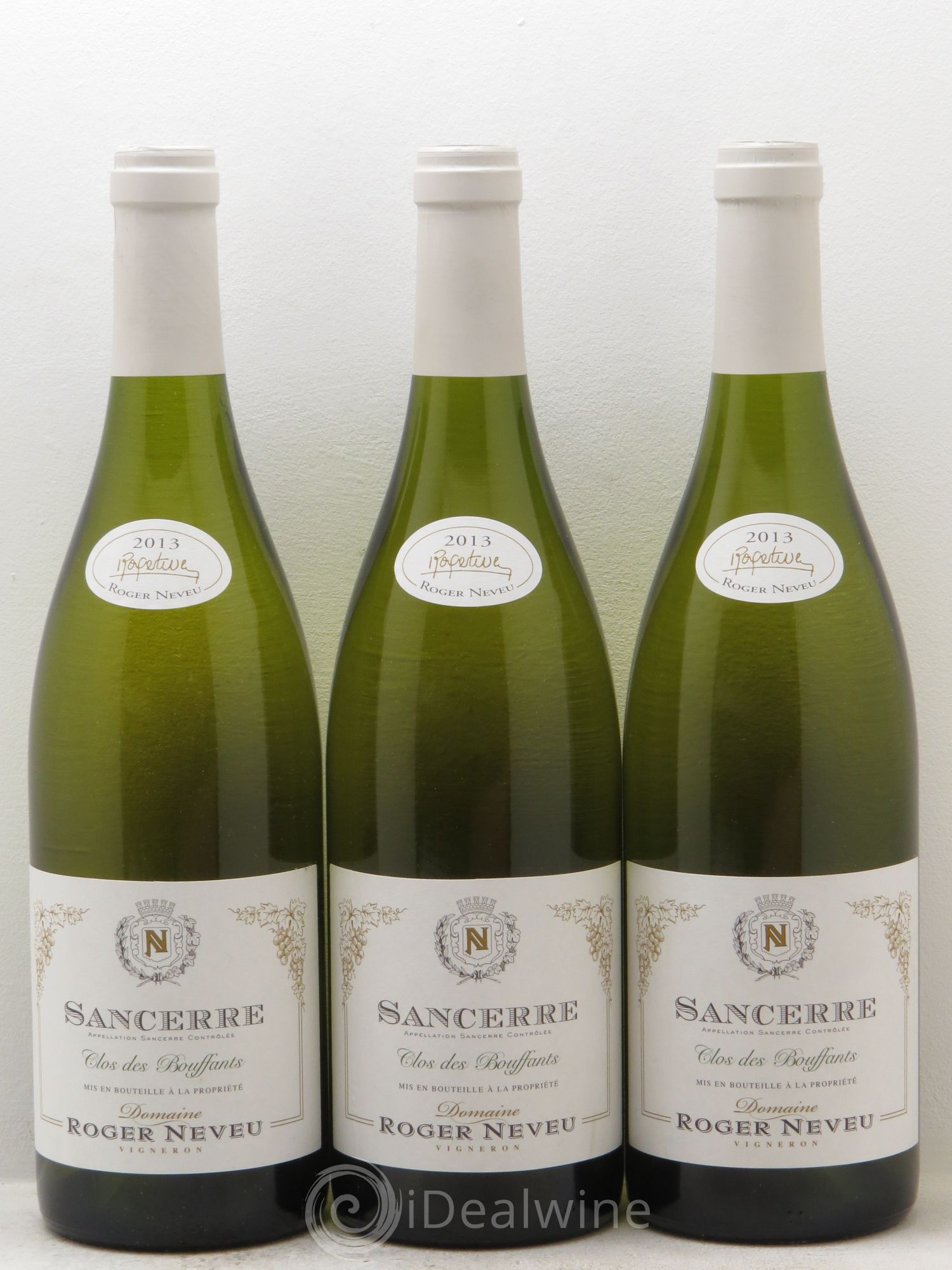 Sancerre Clos des Bouffants - Neveu 2013 - Posten von 3 Flaschen - 0