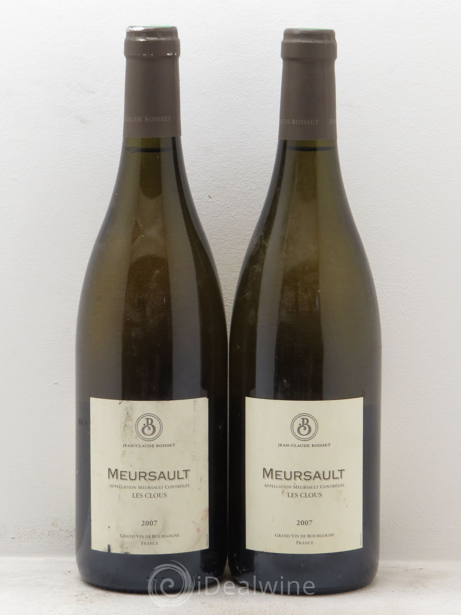 Meursault Les Clous Boisset 2007 - Posten von 2 Flaschen - 0