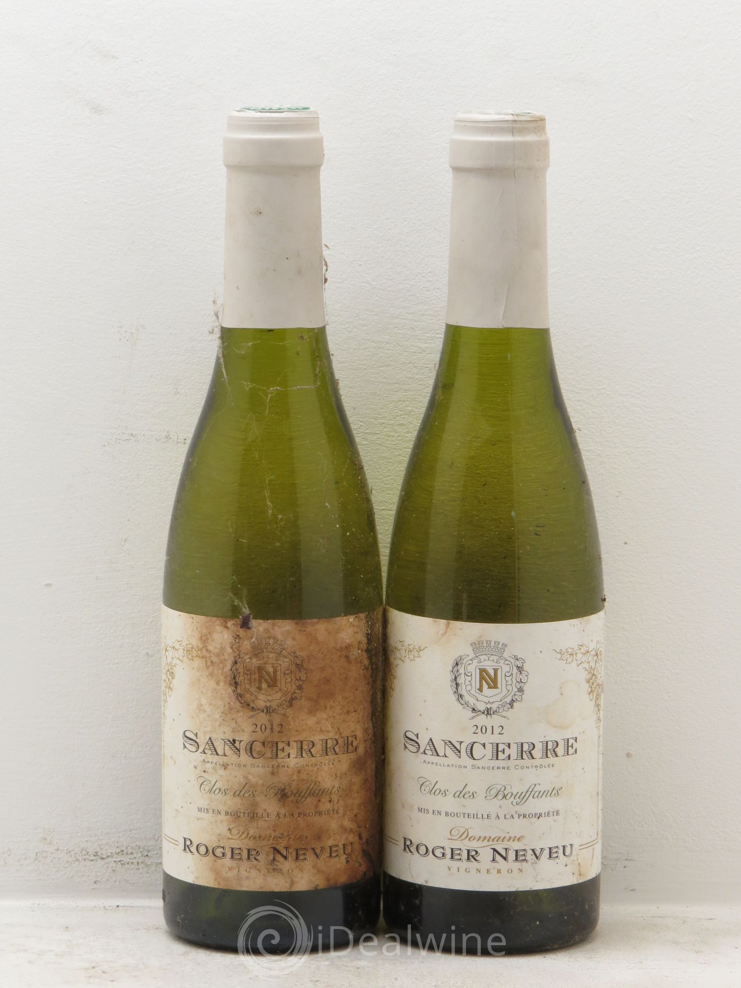 Sancerre Clos des Bouffants - R.Neveu 2012 - Lot de 2 demi bouteilles - 0