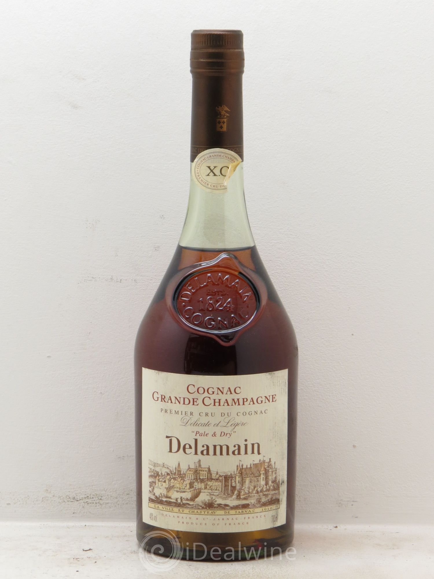Cognac Delamain XO 1er cru Grande Champagne - Posten von 1 Flasche - 0