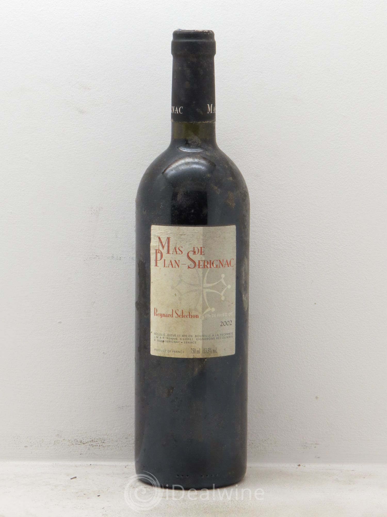 Languedoc Mas de Plan Sérignac Reynard Selection (sans prix de réserve) 2002 - Posten von 1 Flasche - 0