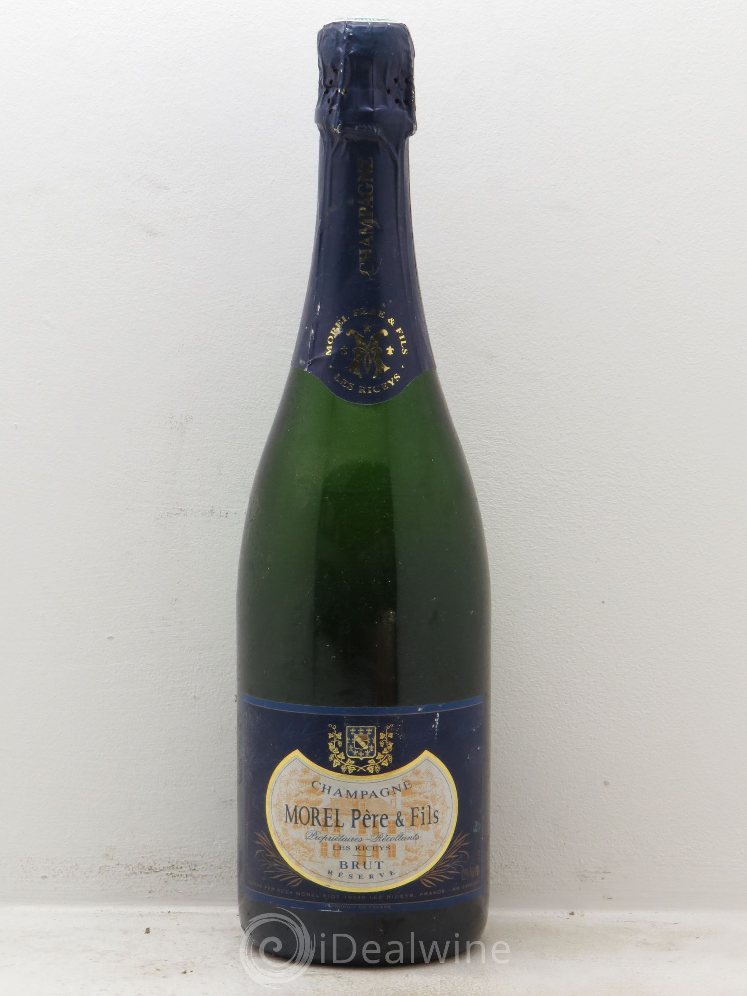 Champagne Les Riceys Morel - Lot de 1 bouteille - 0