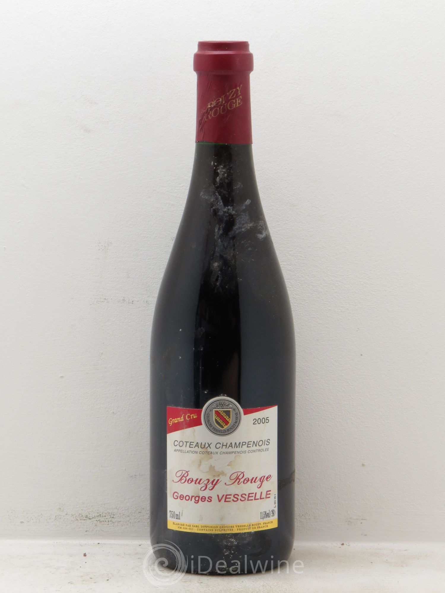 Coteaux Champenois Bouzy - George Vesselle 2005 - Lot de 6 bouteilles - 0
