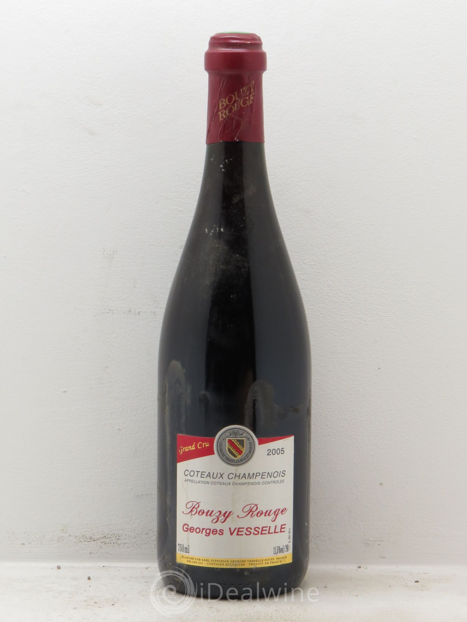Coteaux Champenois Bouzy - George Vesselle 2005 - Lot de 1 bouteille - 0