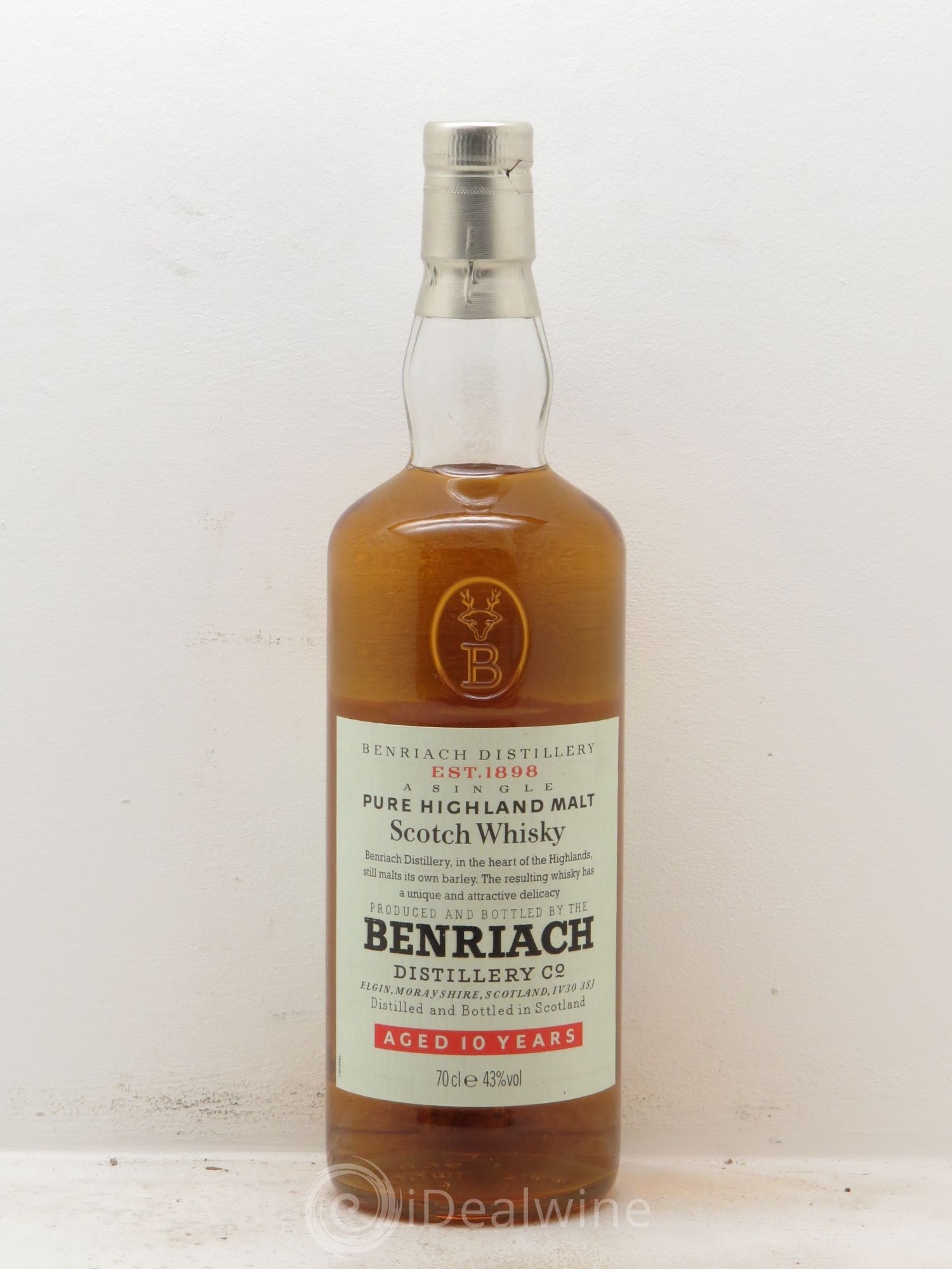 Whisky Benriach 10 ans (43°) - Posten von 1 Flasche - 0