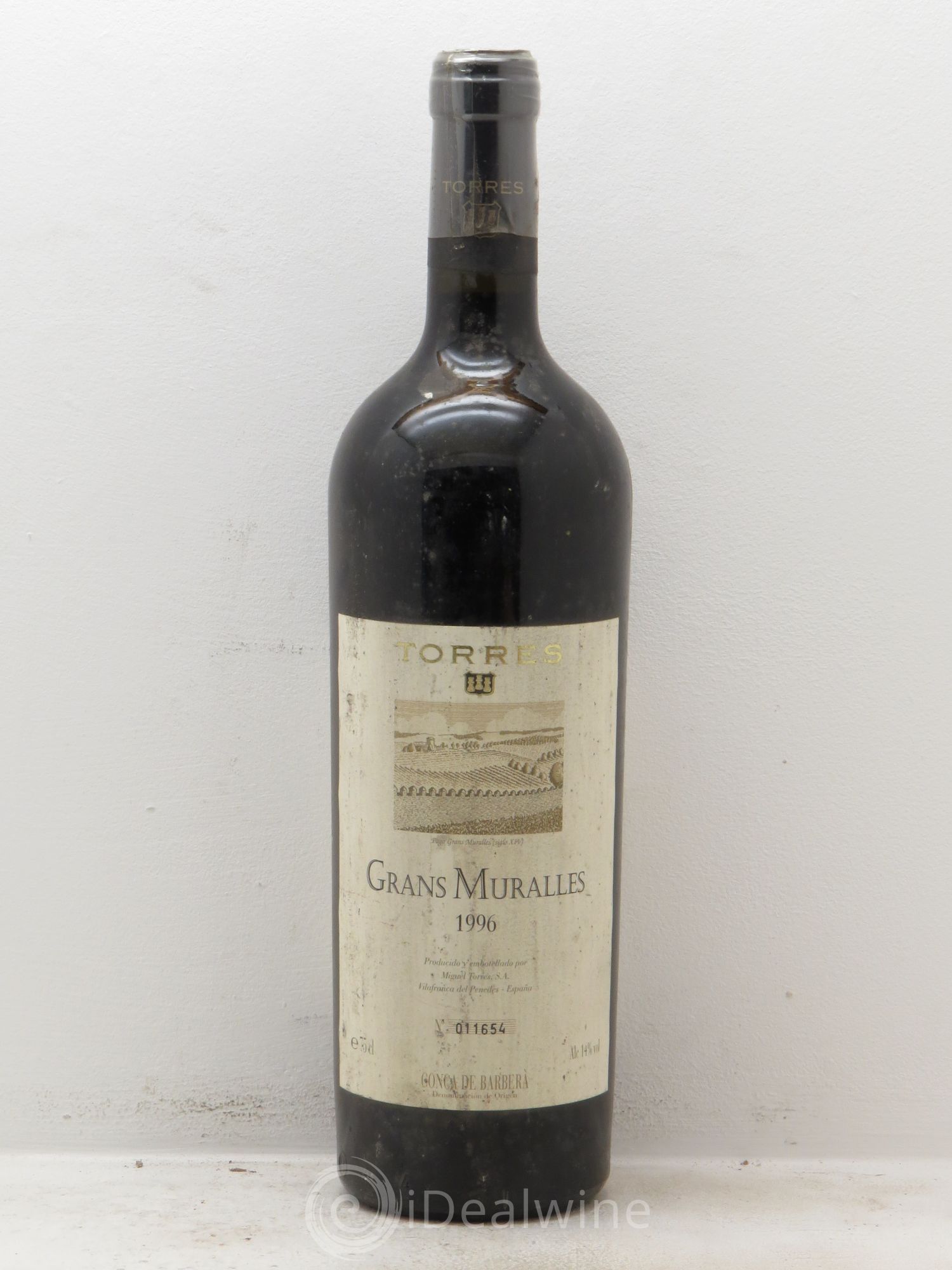 Conca de Barbera Grans Muralles Miguel Torres (sans prix de réserve) 1996 - Lot de 1 bouteille - 0
