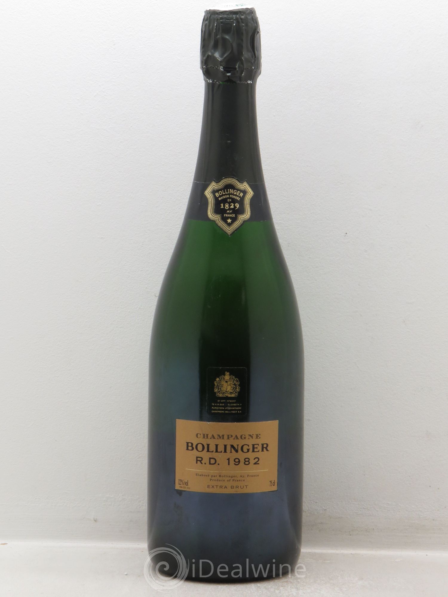 R.D. Extra-Brut Bollinger 1982 - Lot de 1 bouteille - 0