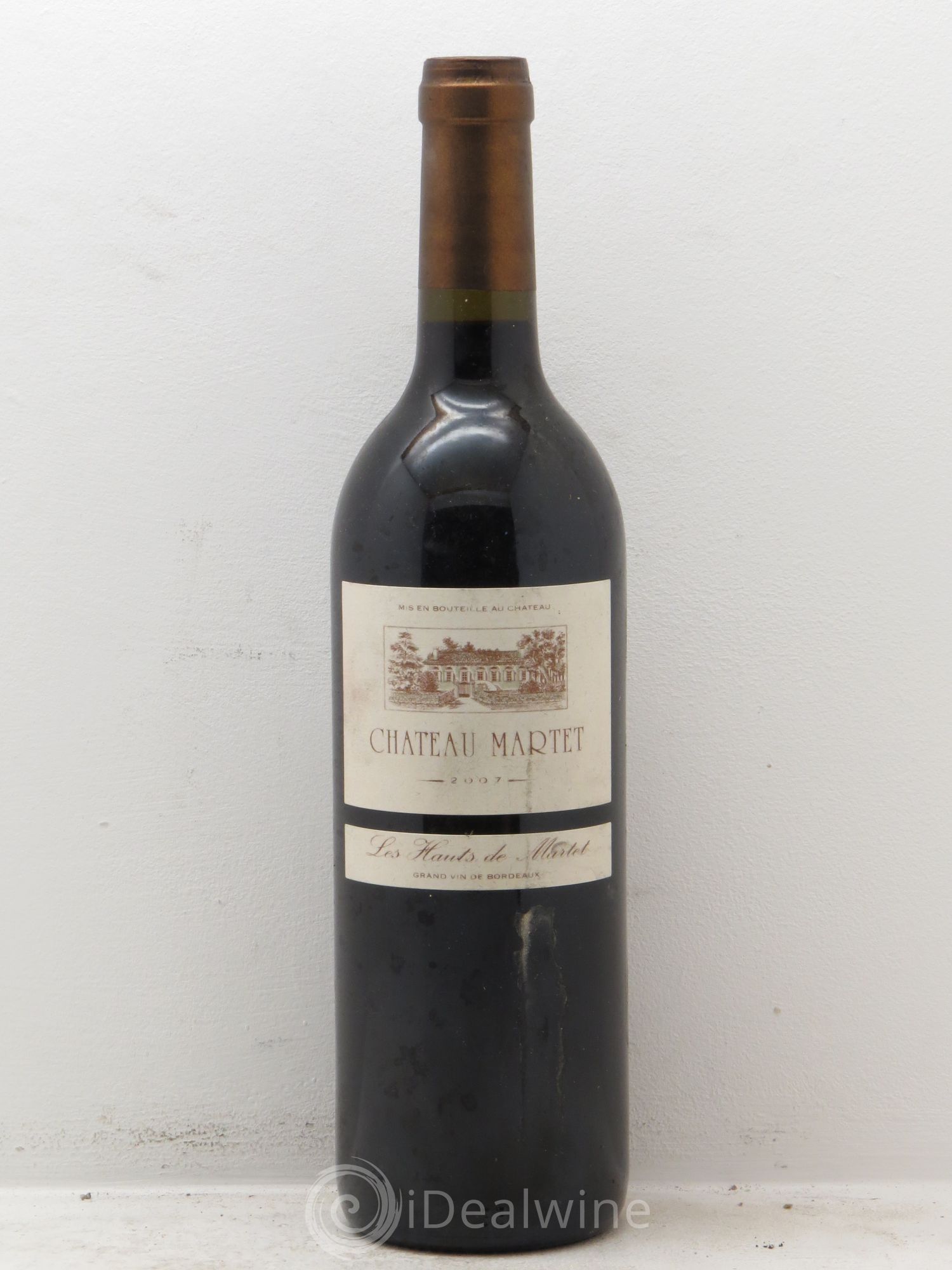 Bordeaux Château Martet Les Hauts de Martet 2007 - Posten von 1 Flasche - 0
