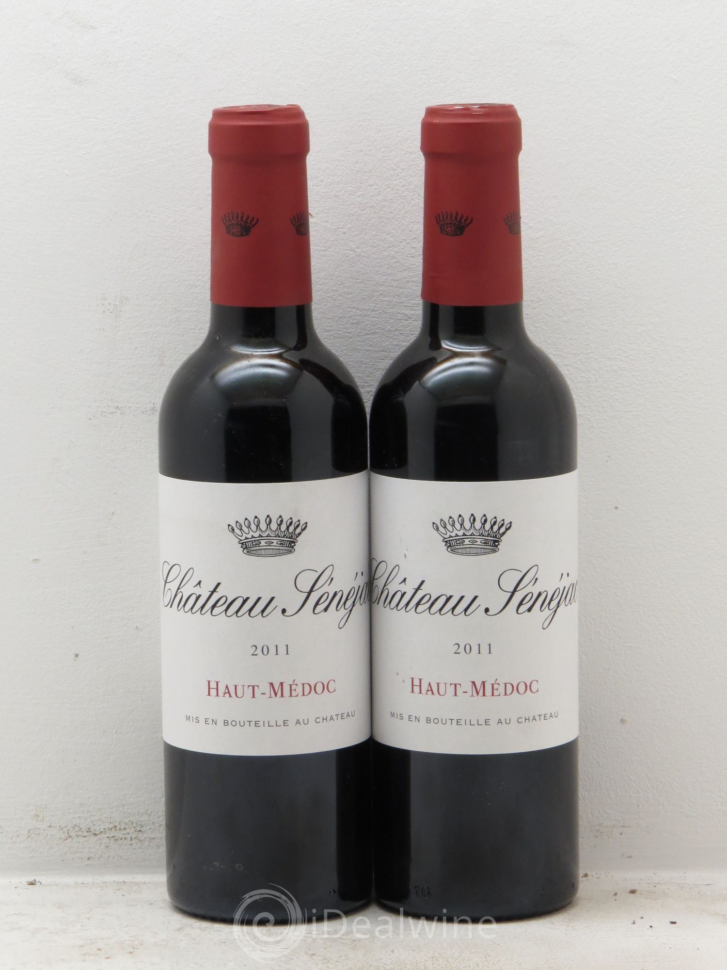 Château Sénejac Cru Bourgeois 2011 - Lot de 2 demi bouteilles - 0