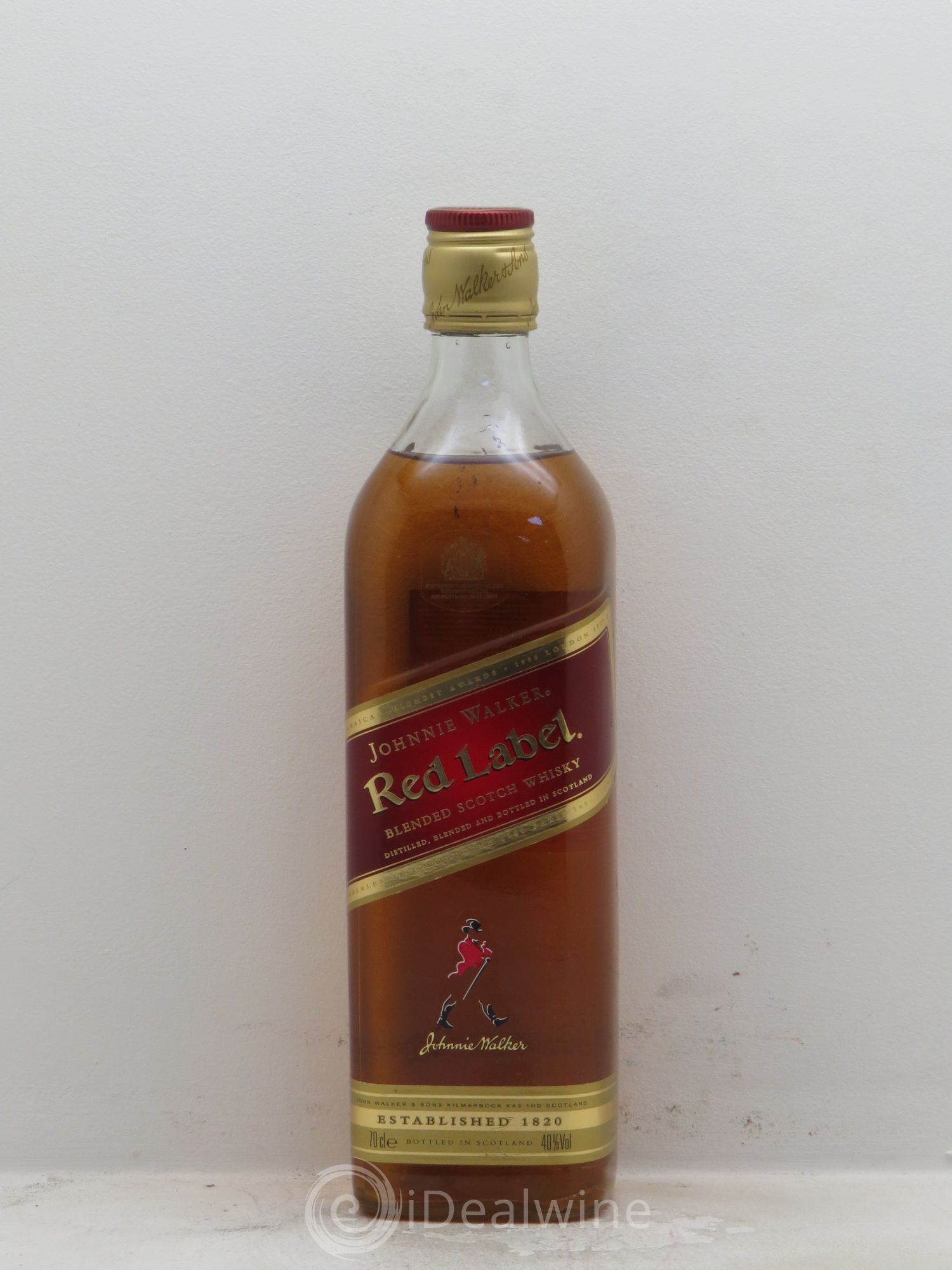 Whisky Red Label 40° - Lot de 1 bouteille - 0