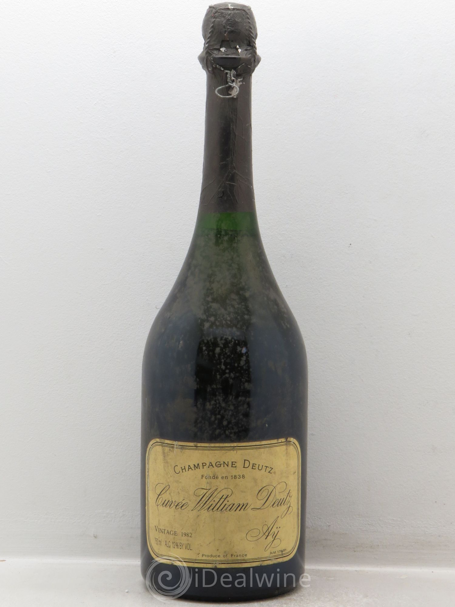 Cuvée William Deutz Deutz 1982 - Lot de 1 bouteille - 0