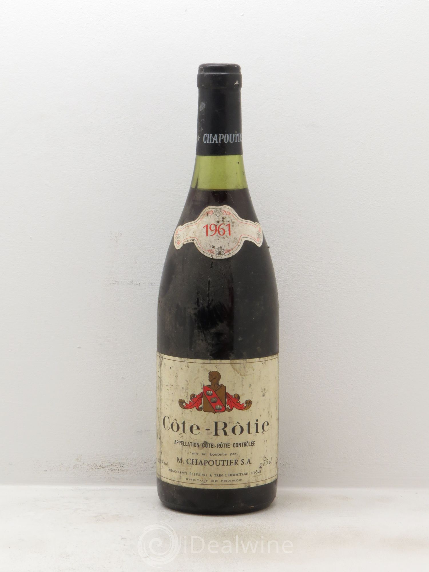 Côte-Rôtie Chapoutier 1961 - Lot de 1 bouteille - 0