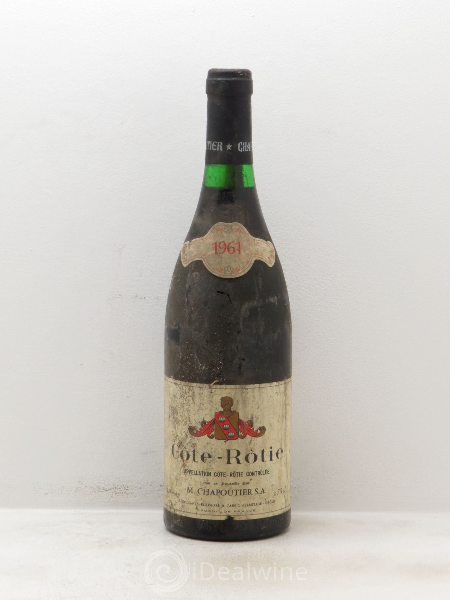 Côte-Rôtie Chapoutier 1961 - Lot de 1 bouteille - 0