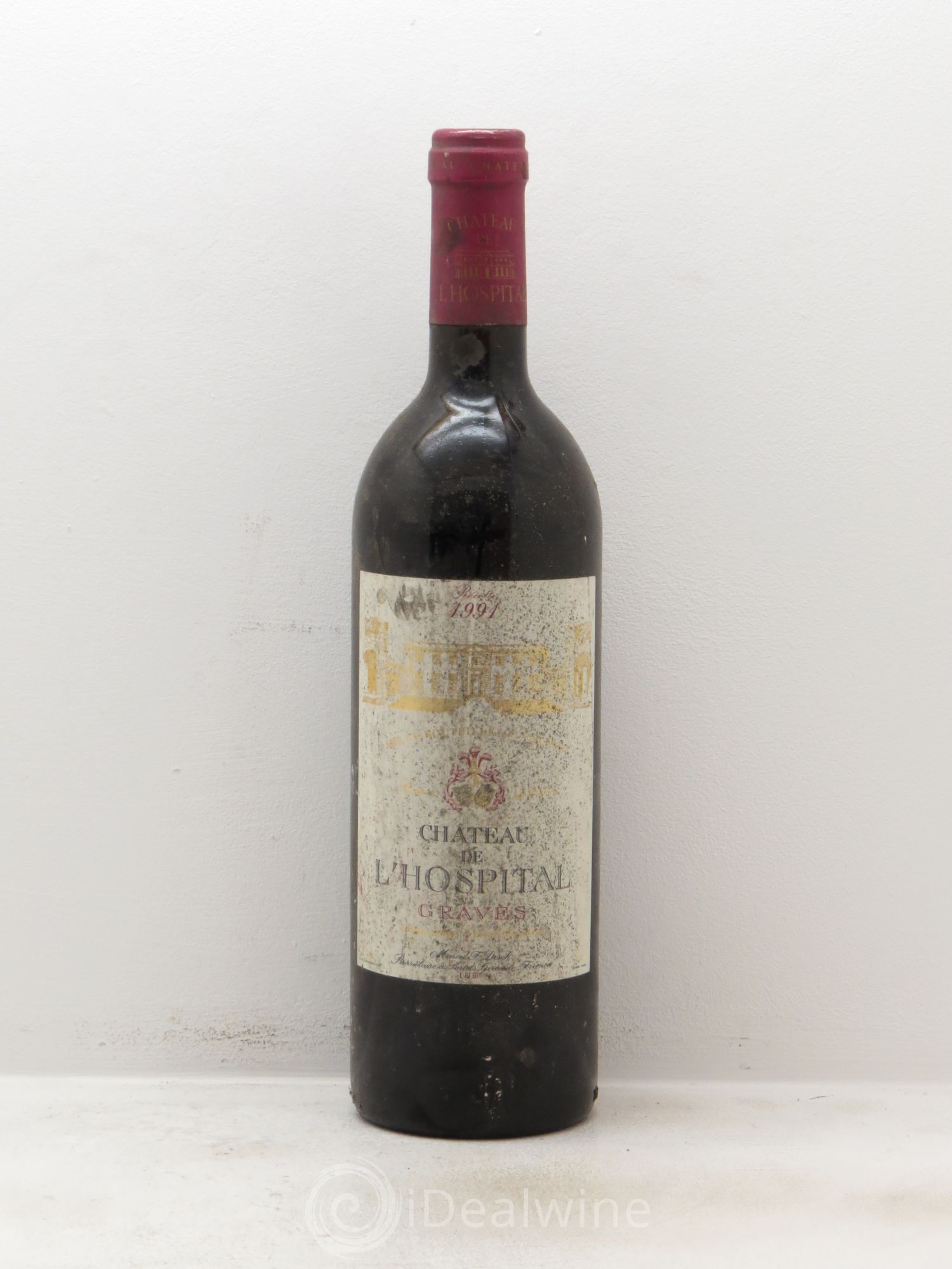 Graves Château L'Hospital 1991 - Posten von 1 Flasche - 0