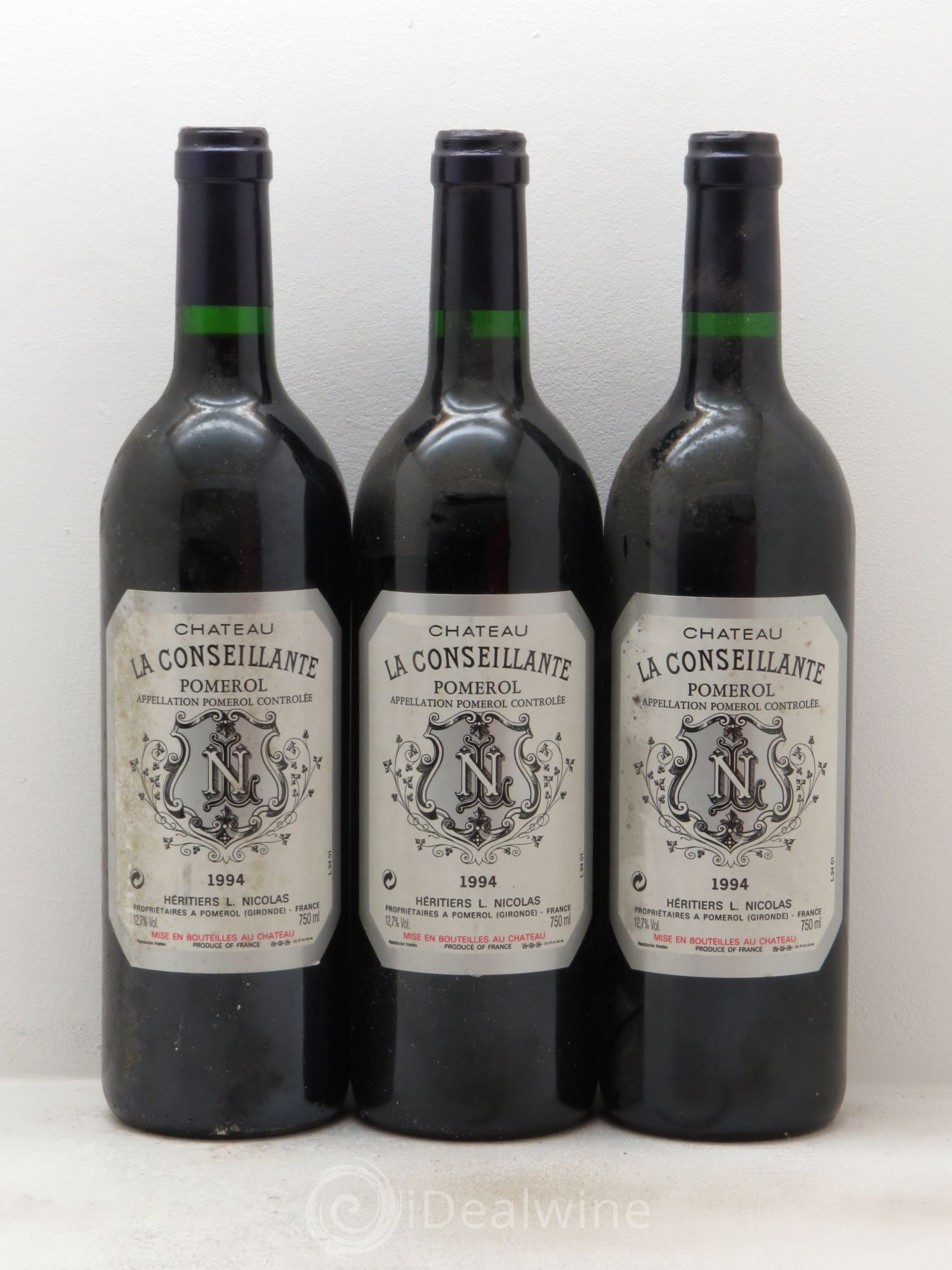 Château la Conseillante 1994 - Lot de 3 bouteilles - 0