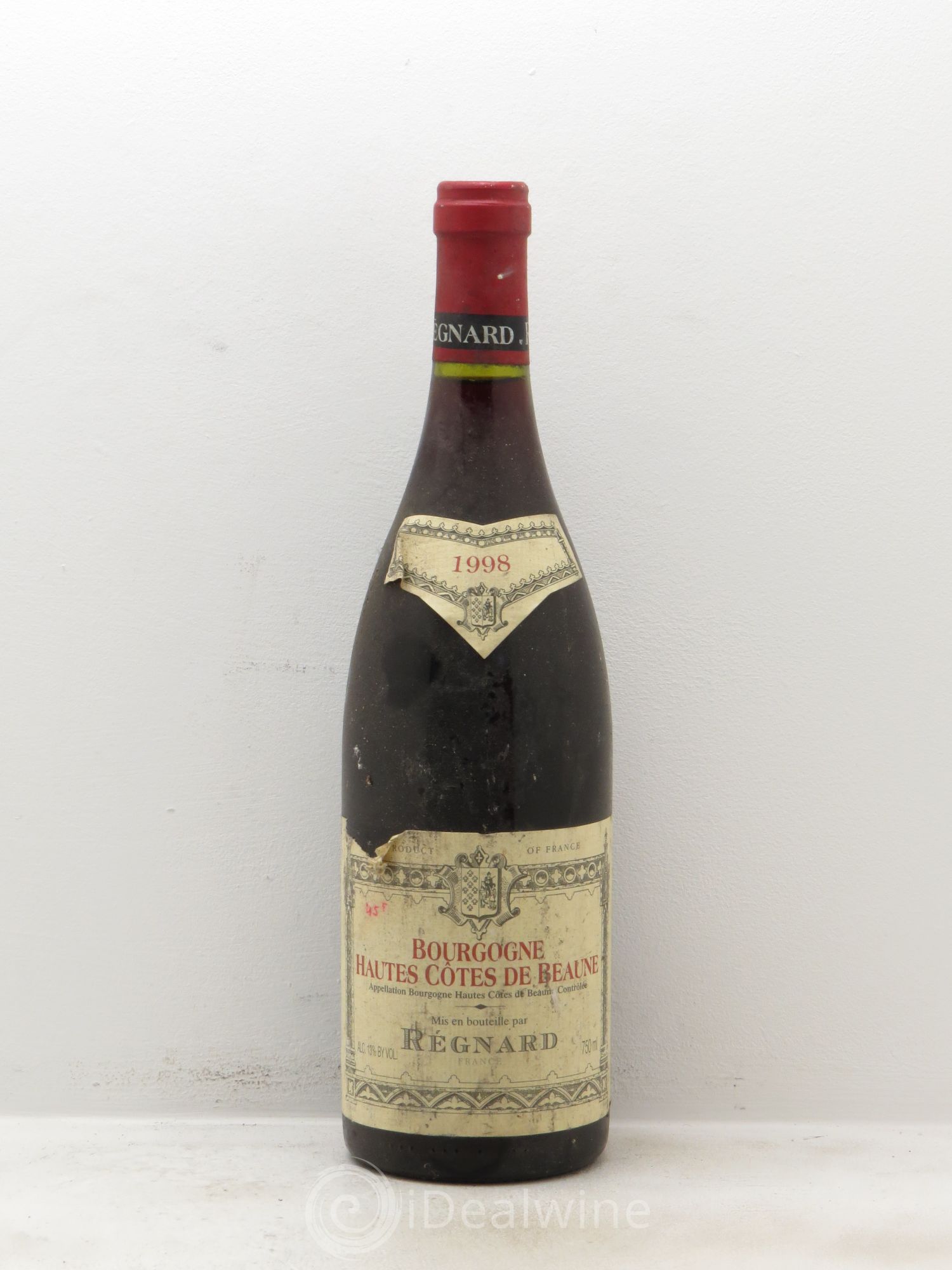 Hautes-Côtes de Beaune Regnard 1998 - Lot de 1 bouteille - 0