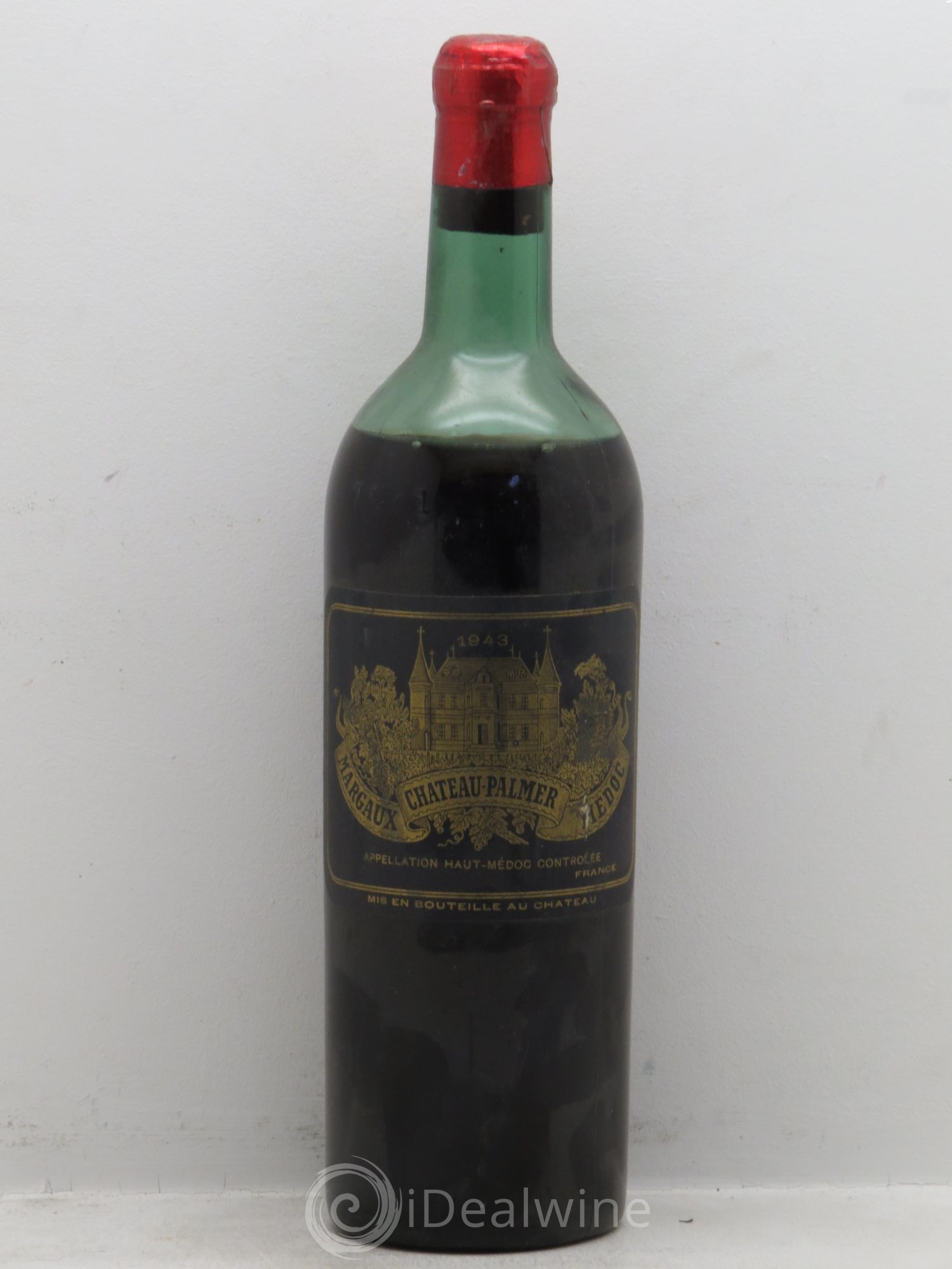 Château Palmer 3ème Grand Cru Classé (sans prix de réserve-no reserve) 1943 - Posten von 1 Flasche - 0