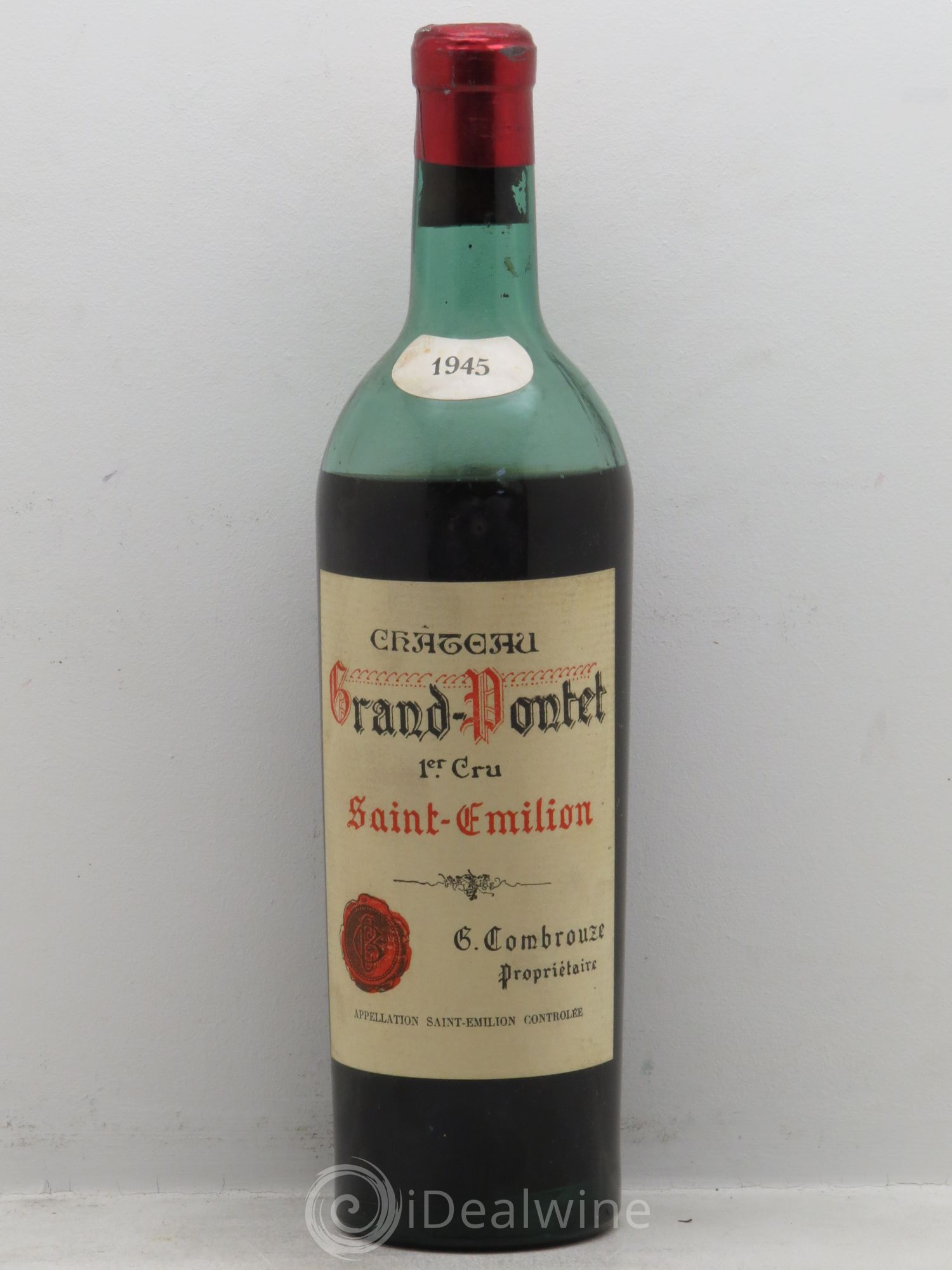 Château Grand Pontet Grand Cru Classé null 1945 - Lot of 1 bottle - 0