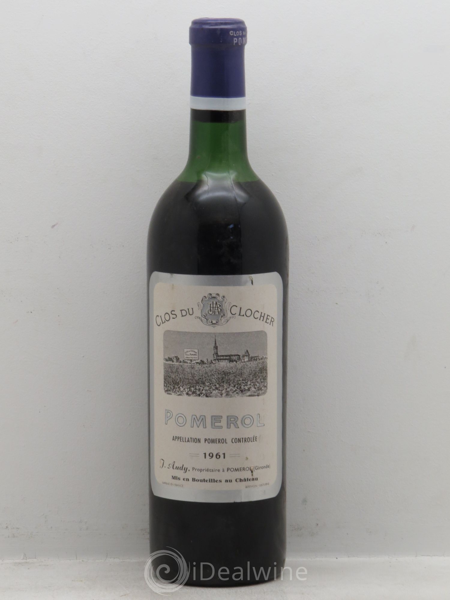 Clos du Clocher 1961 - Lot de 1 bouteille - 0