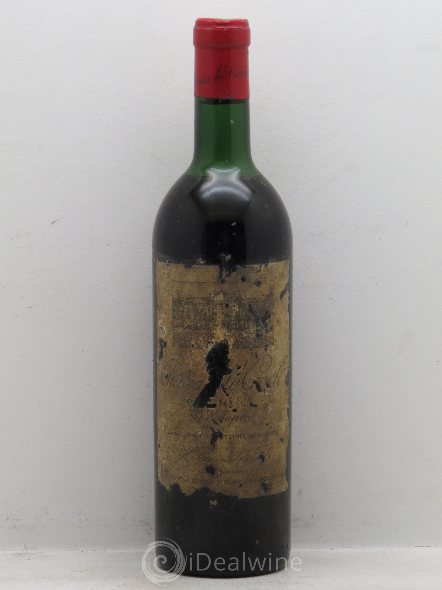 Château le Crock Cru Bourgeois 1962 - Lot de 1 bouteille - 0