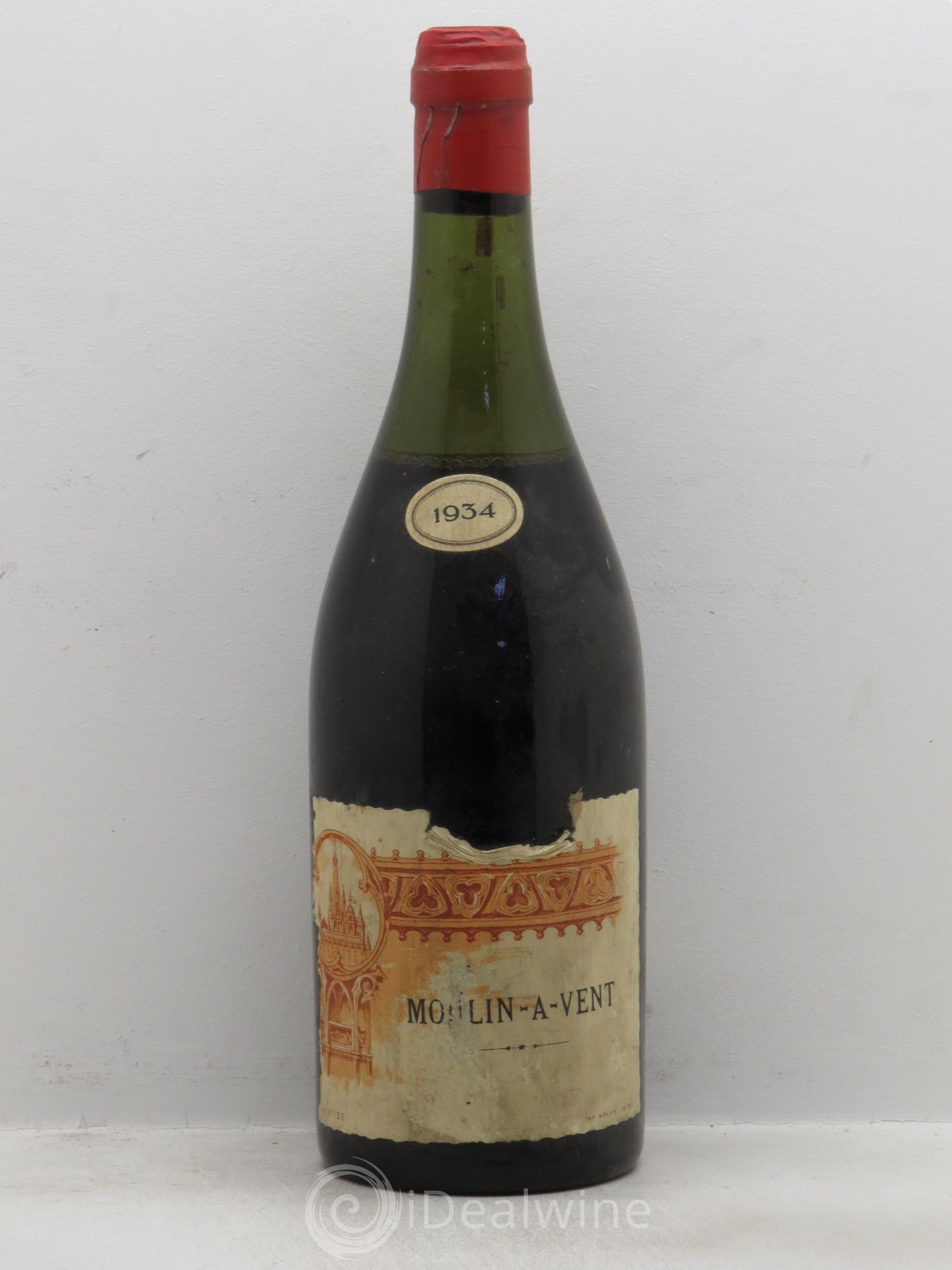 Moulin-à-Vent (sans prix de réserve-no reserve) 1934 - Posten von 1 Flasche - 0