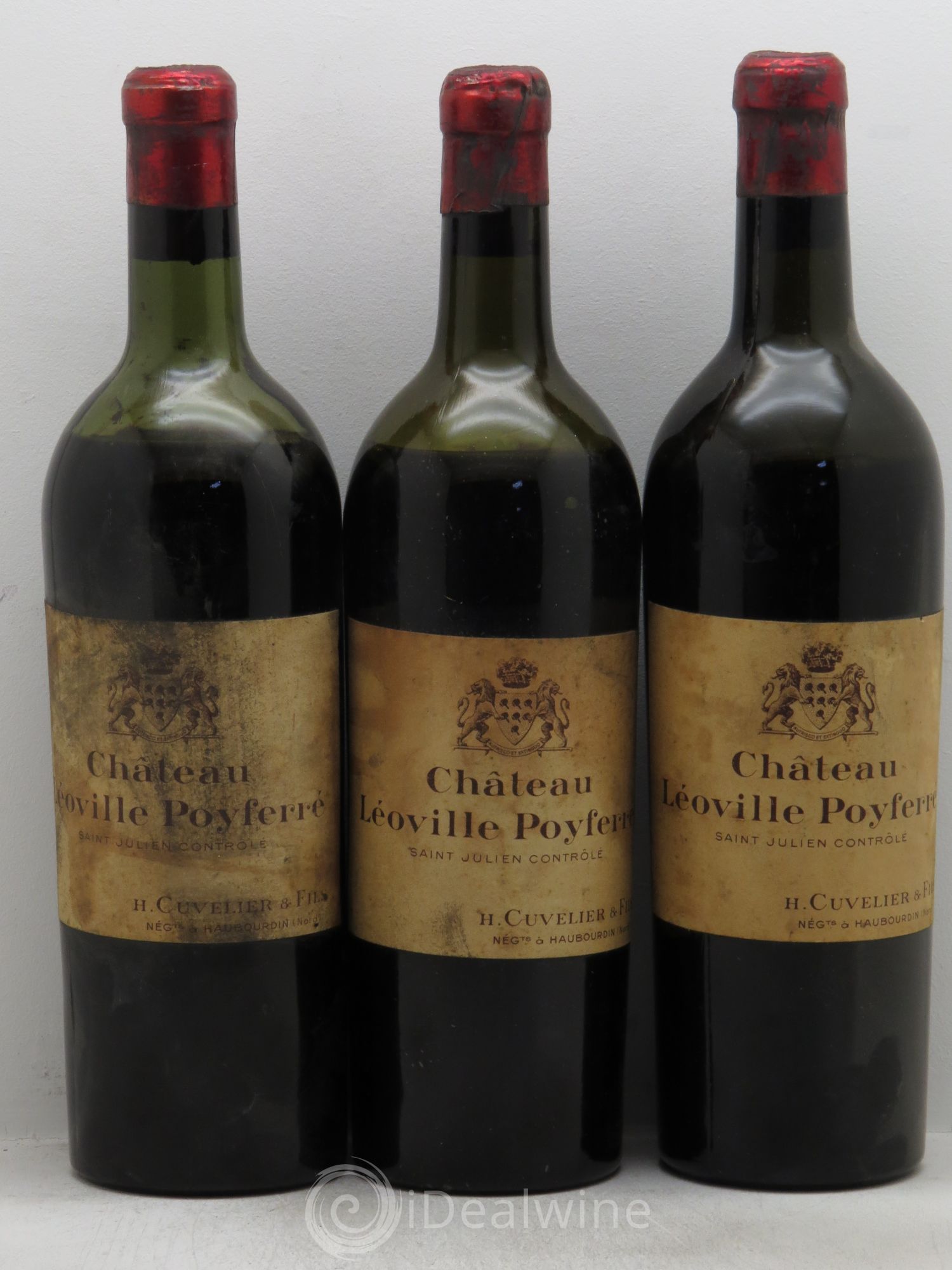 Château Léoville Poyferré 2ème Grand Cru Classé null - Lot of 3 bottles - 0