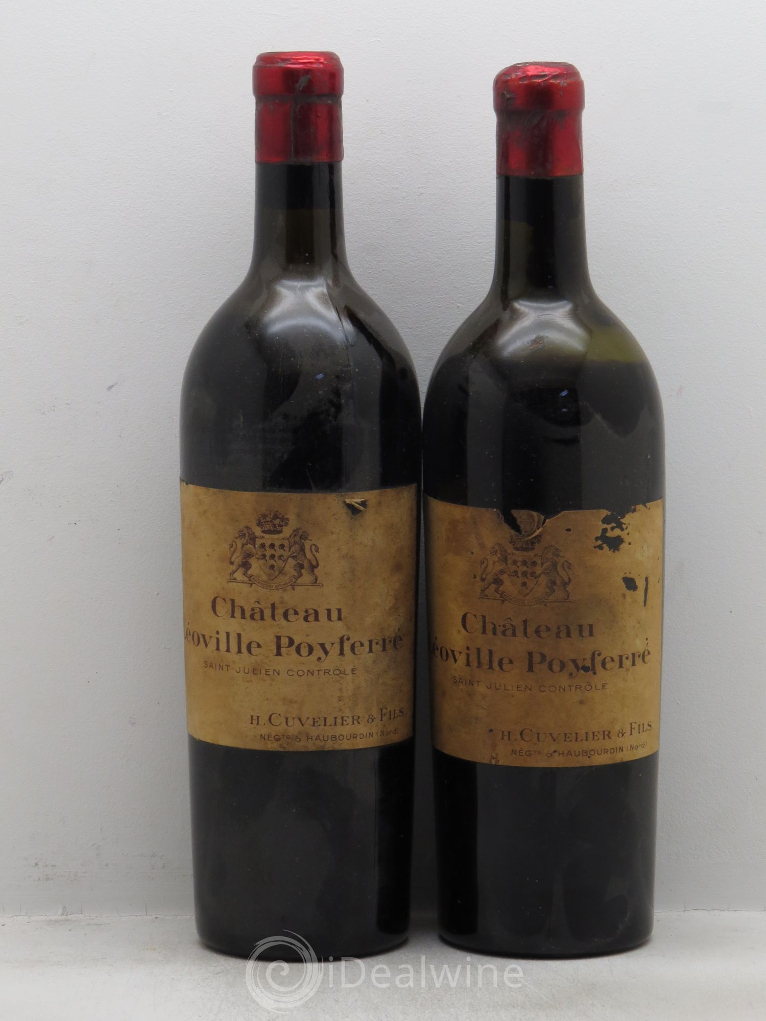 Château Léoville Poyferré 2ème Grand Cru Classé null - Lot of 2 bottles - 0