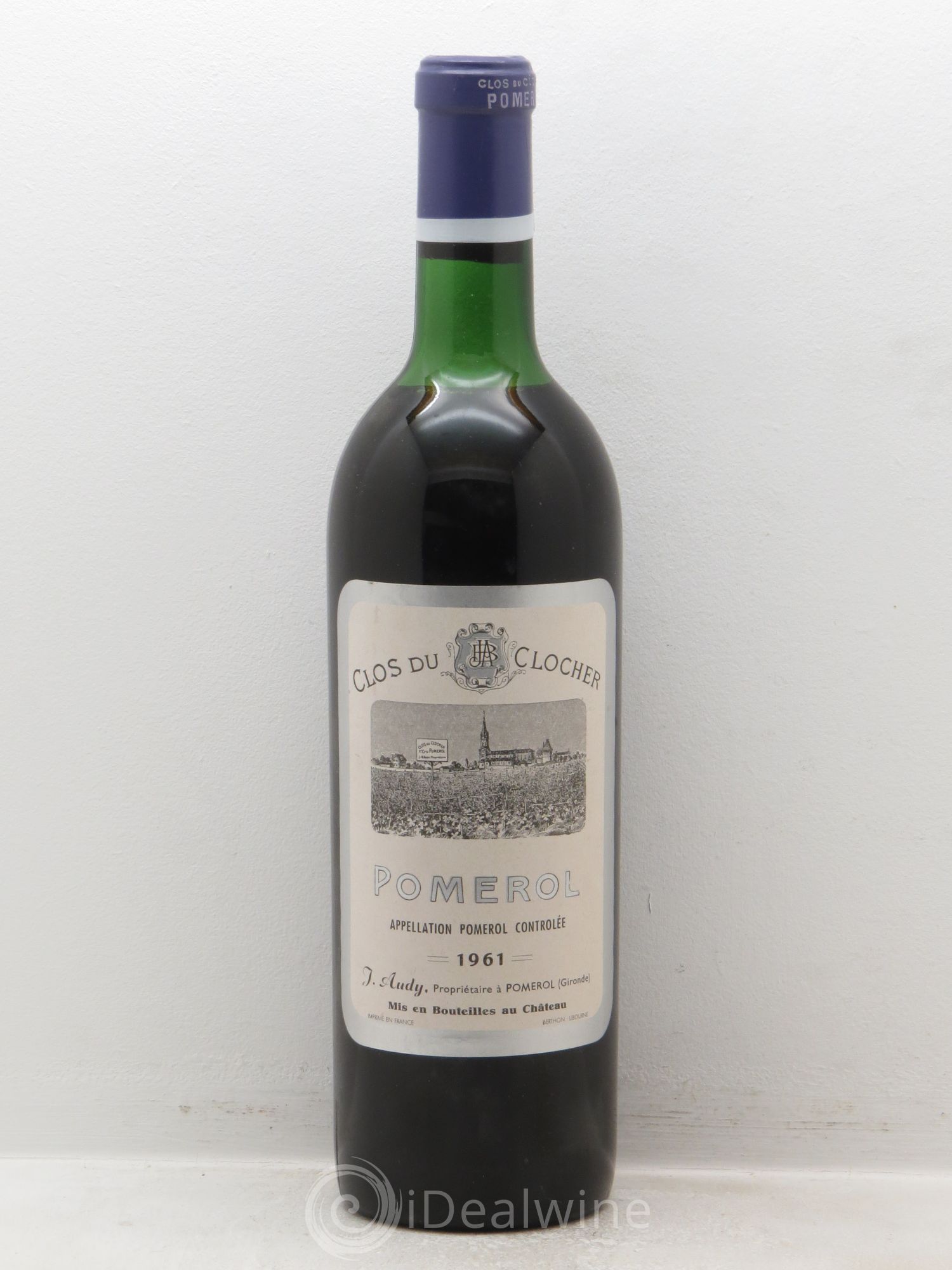 Clos du Clocher 1961 - Lot de 1 bouteille - 0