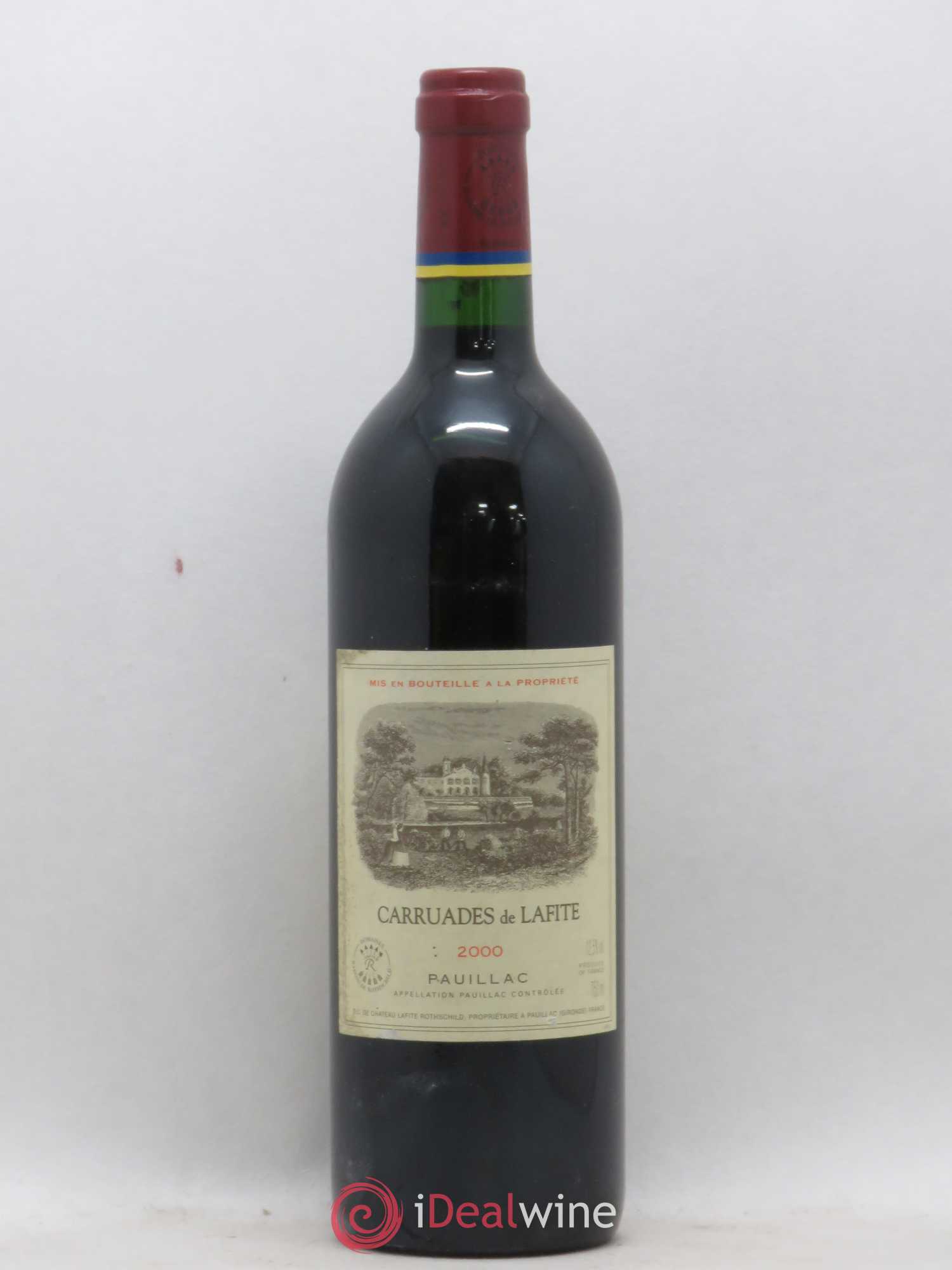 Carruades de Lafite Rothschild Second Vin 2000 - Lot de 1 bouteille - 0