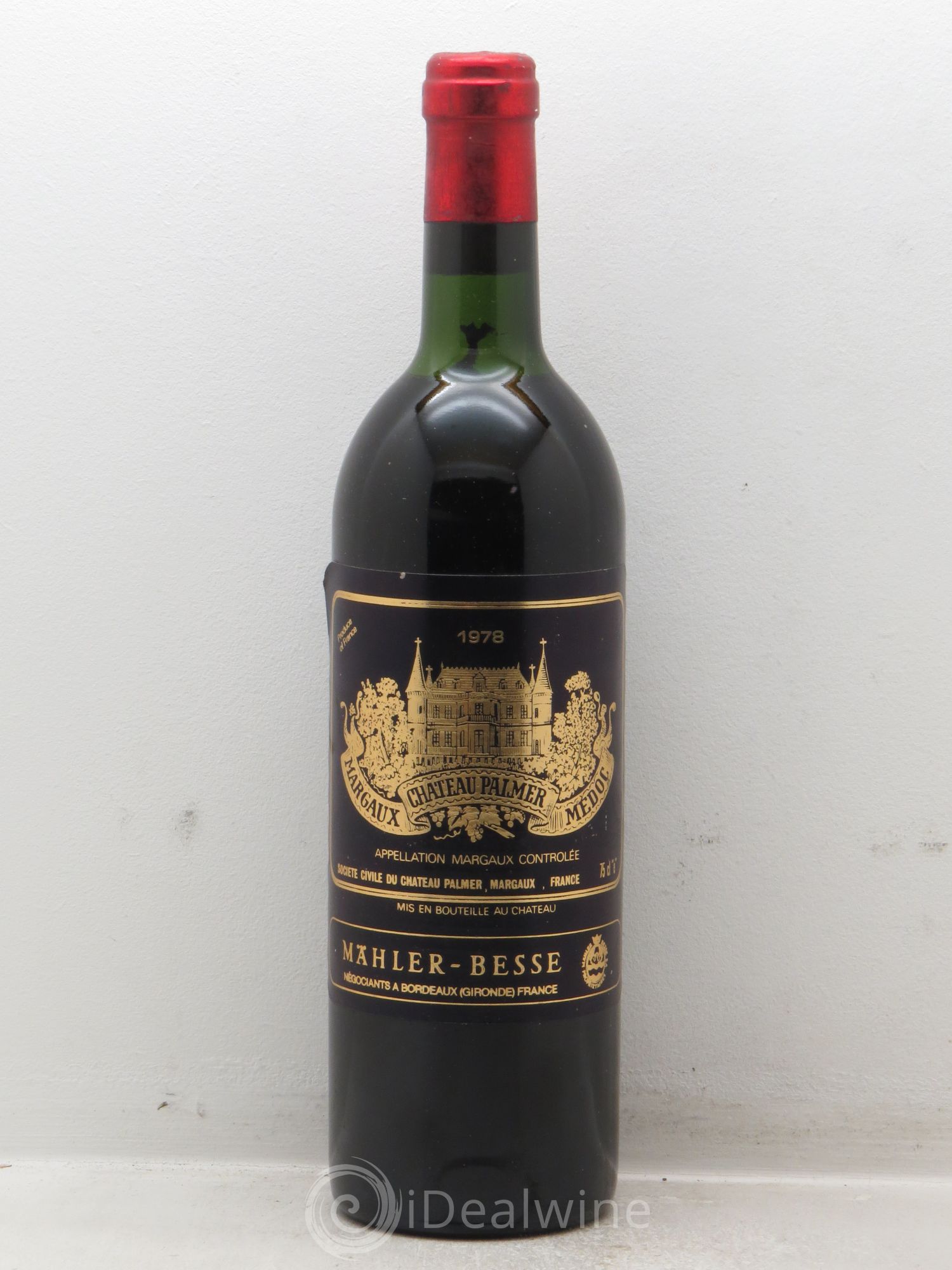 Château Palmer 3ème Grand Cru Classé 1978 - Lot de 1 bouteille - 0
