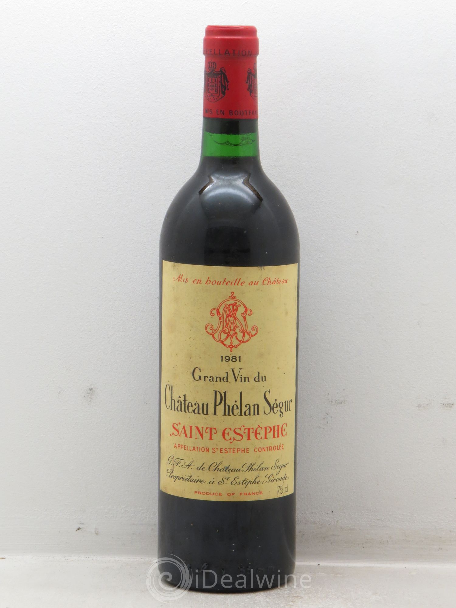 Château Phélan Ségur 1981 - Posten von 1 Flasche - 0