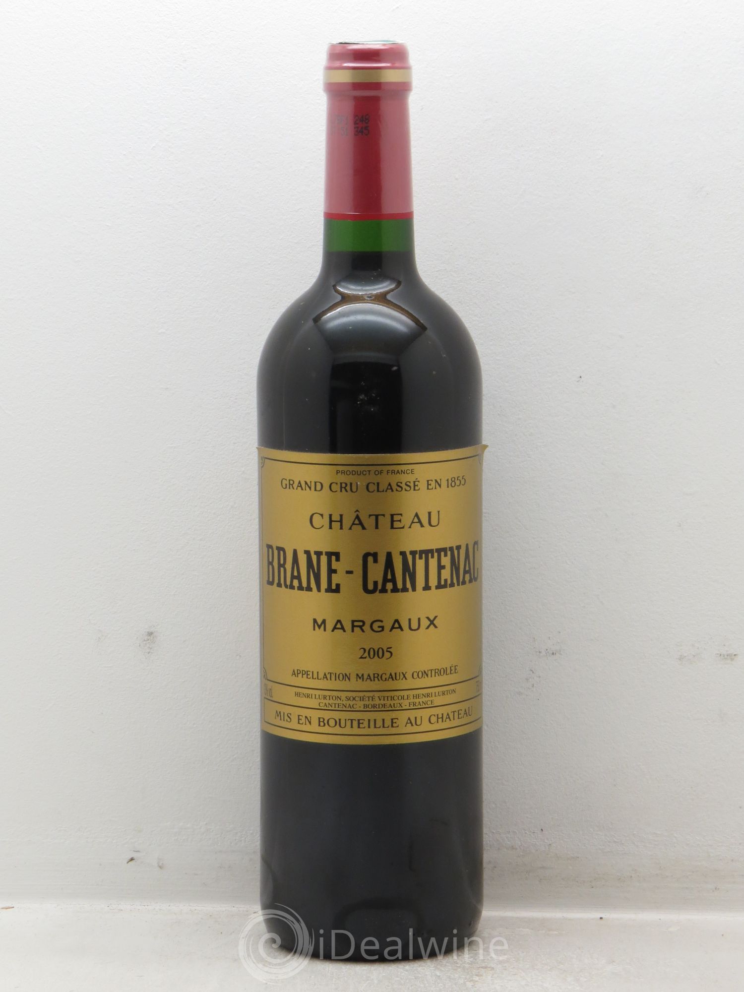 Château Brane Cantenac 2ème Grand Cru Classé 2005 - Lot de 1 bouteille - 0