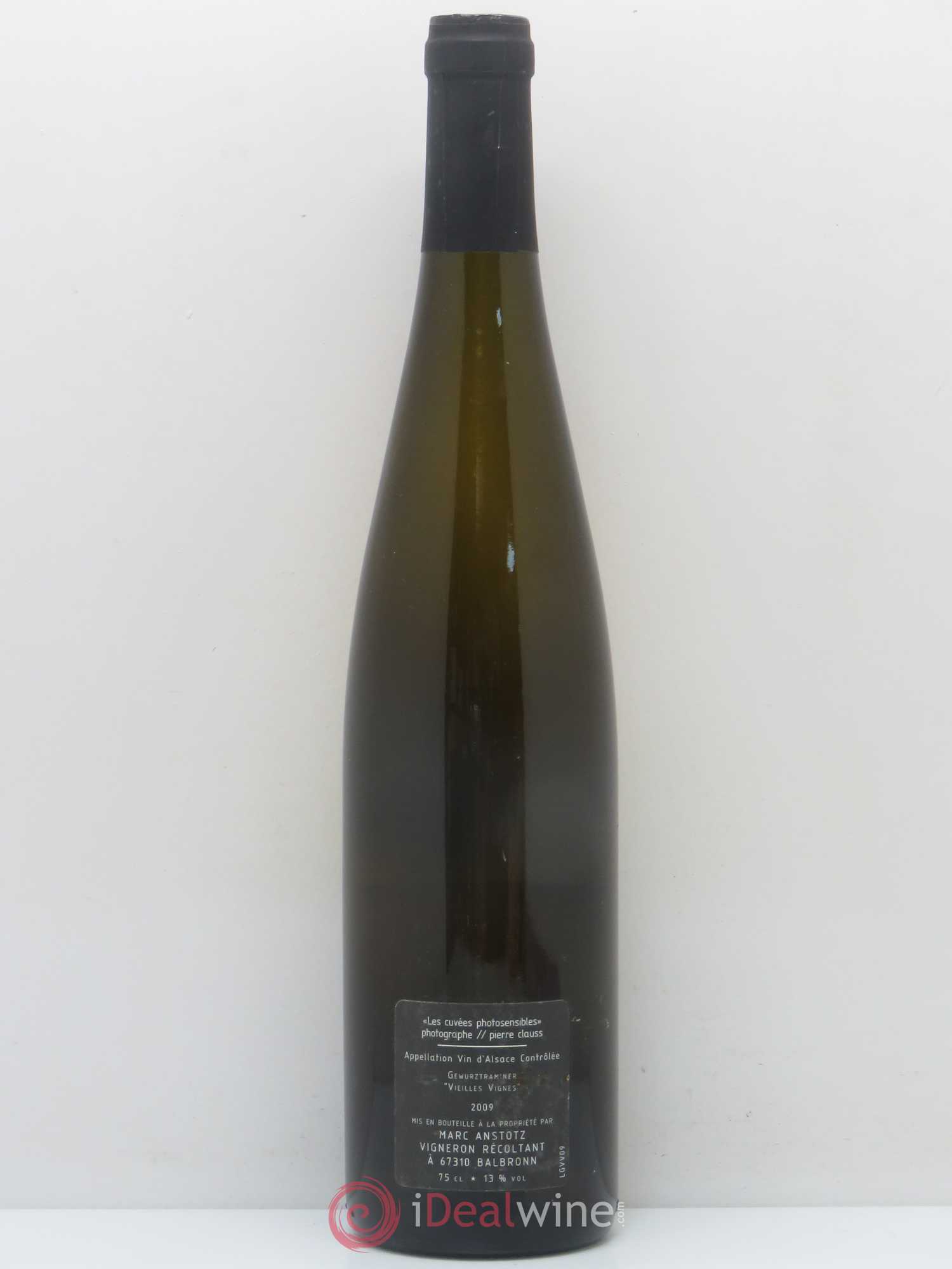 Gewurztraminer Vielles vignes Marc Anstotz 2009 - Posten von 1 Flasche - 1