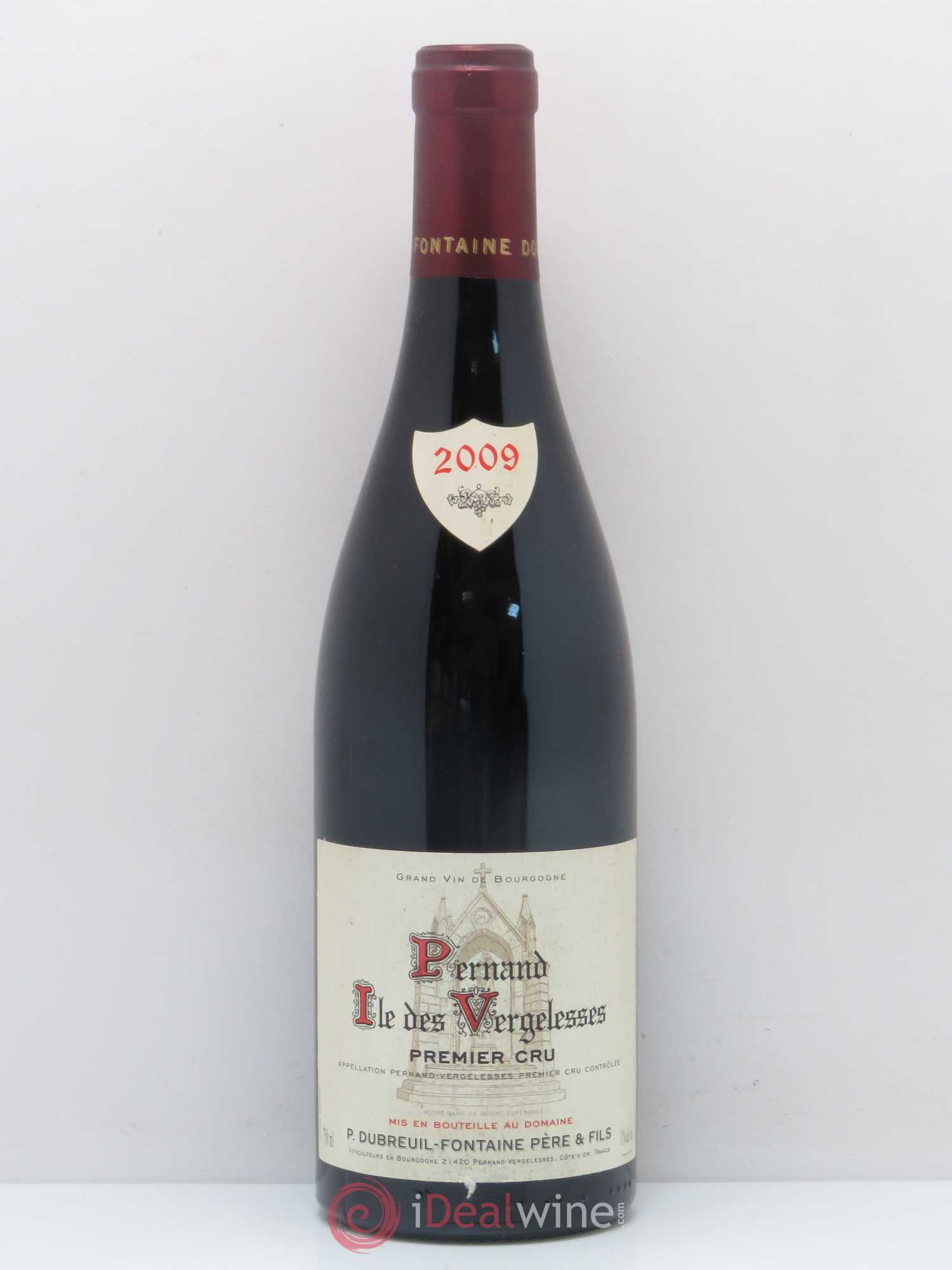 Pernand-Vergelesses 1er Cru Ile des Vergelesses Dubreuil-Fontaine 2009 - Posten von 1 Flasche - 0