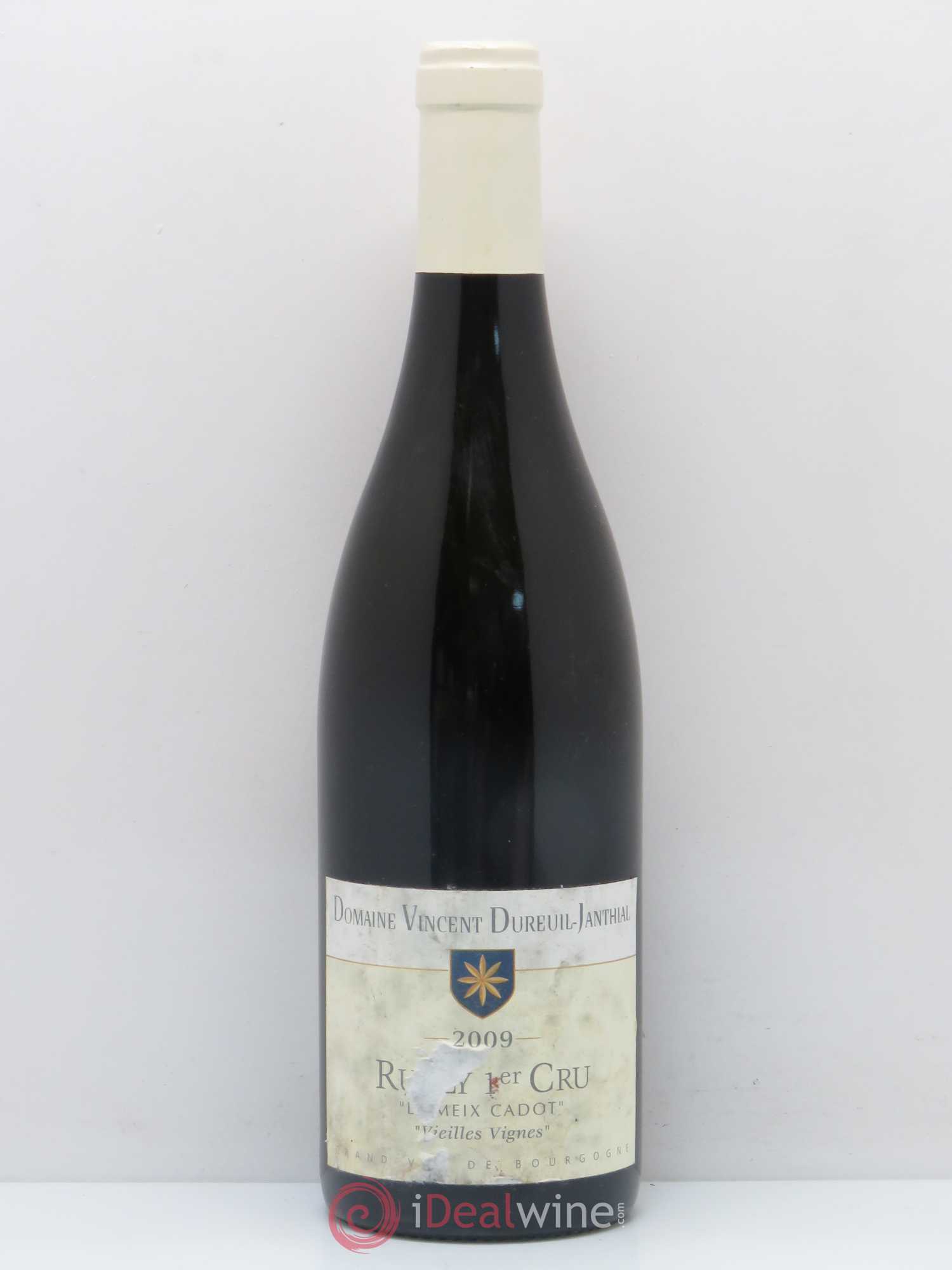 Rully 1er Cru Le Meix Cadot Vieilles Vignes Dureuil-Janthial 2009 - Posten von 1 Flasche - 0