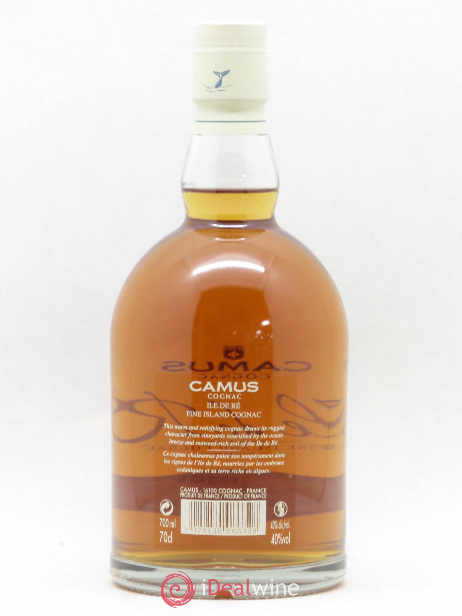 Cognac Camus Fine Island Cognac Ile de Ré - Posten von 1 Flasche - 1