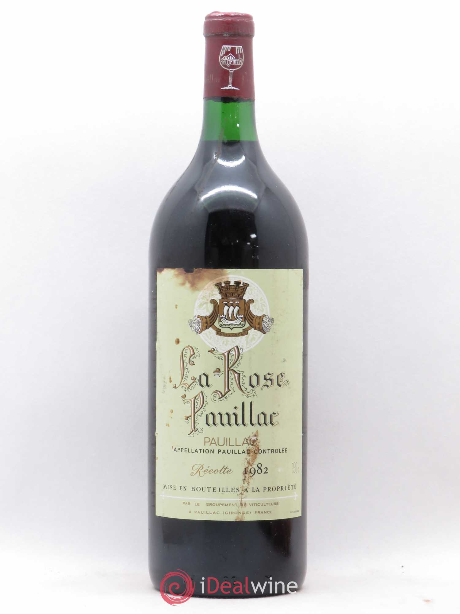La Rose Pauillac 1982 - Lot de 1 magnum - 0