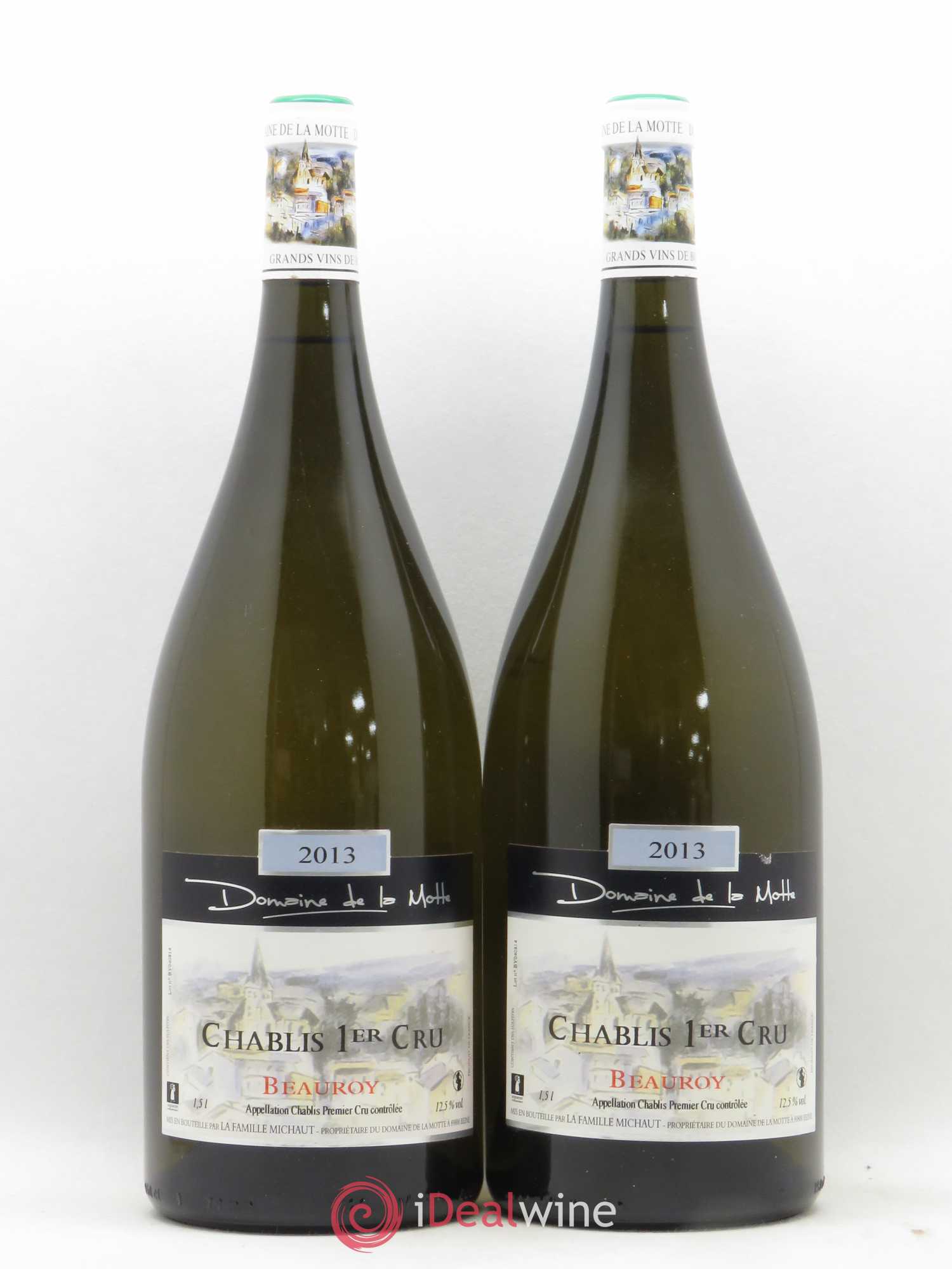 Chablis 1er Cru Beauroy Domaine De La Motte 2013 - Posten von 2 Magnum - 0