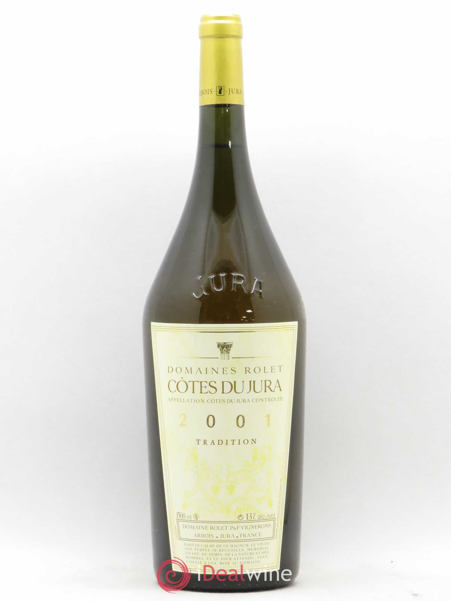 Côtes du Jura Tradition Domaine Rolet 2001 - Posten von 1 Magnum - 0