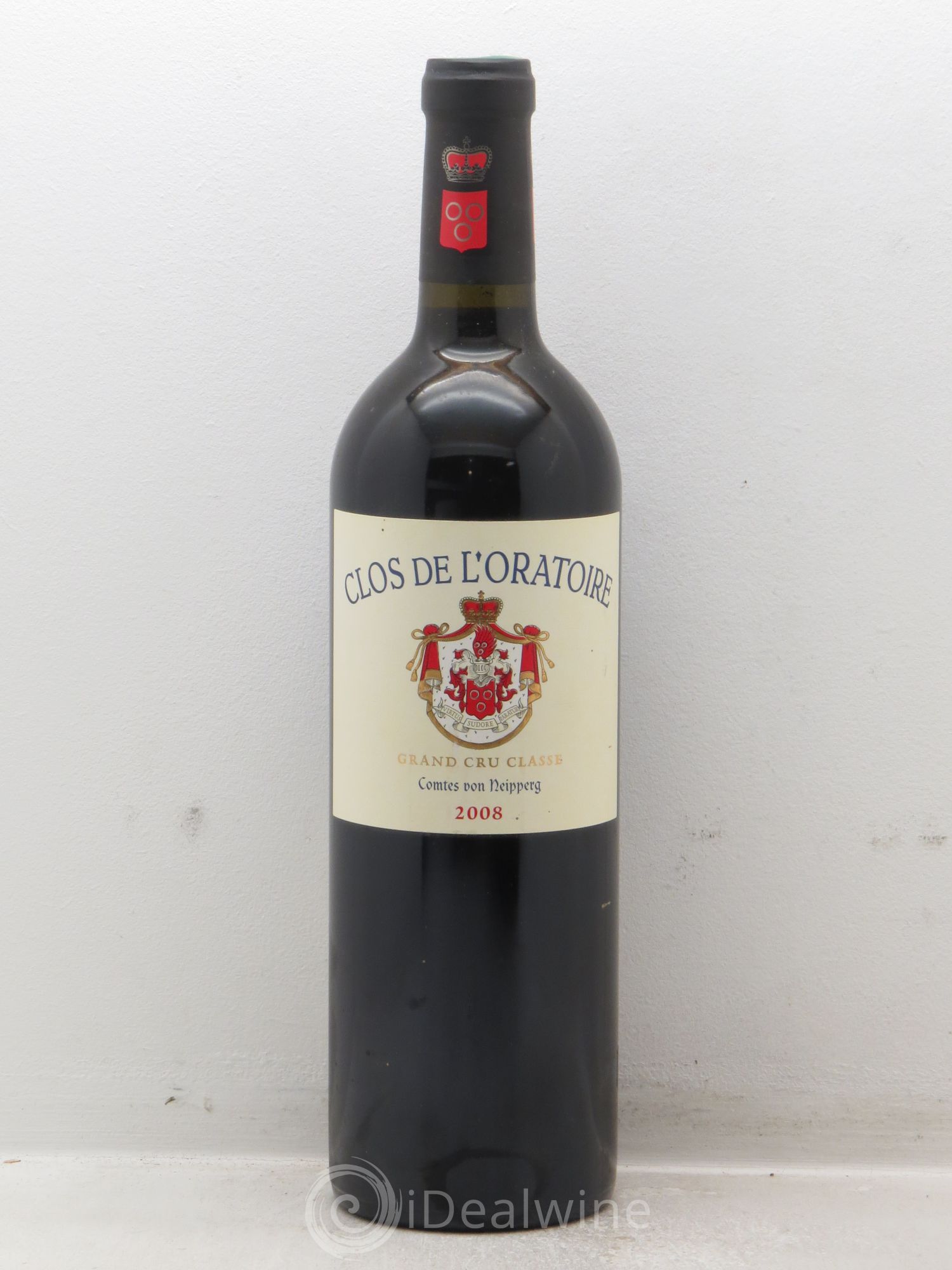 Clos de l'Oratoire Grand Cru Classé 2008 - Lot de 1 bouteille - 0